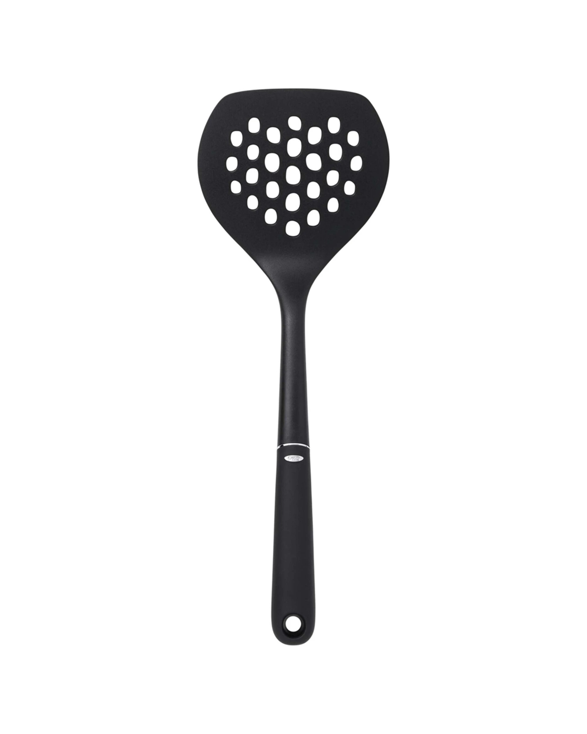 1 Oxo Good Grips 33cm Nylon Round Turner Cooking Utensil Heat Resistant - Black, 1 of 1