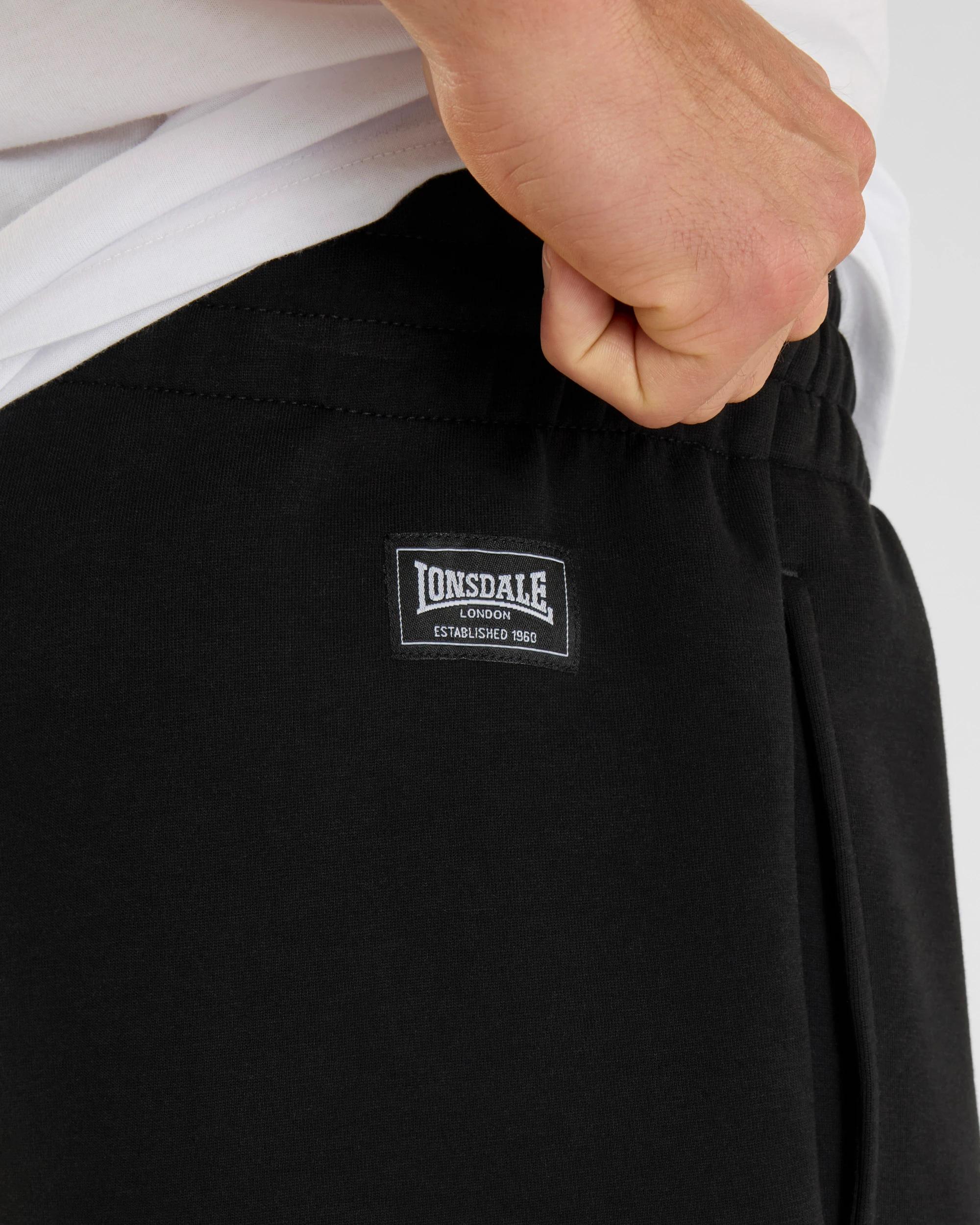 4 Varsity Shorts - Lonsdale London BLACK, 4 of 7