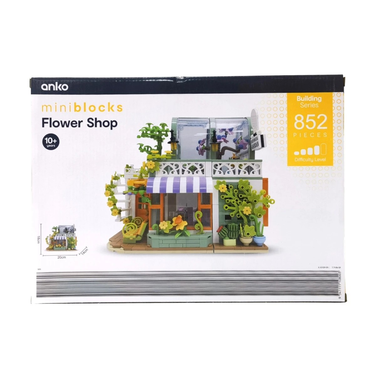 3 852 Pieces Mini Blocks Building Series: Flower Shop, 3 of 3