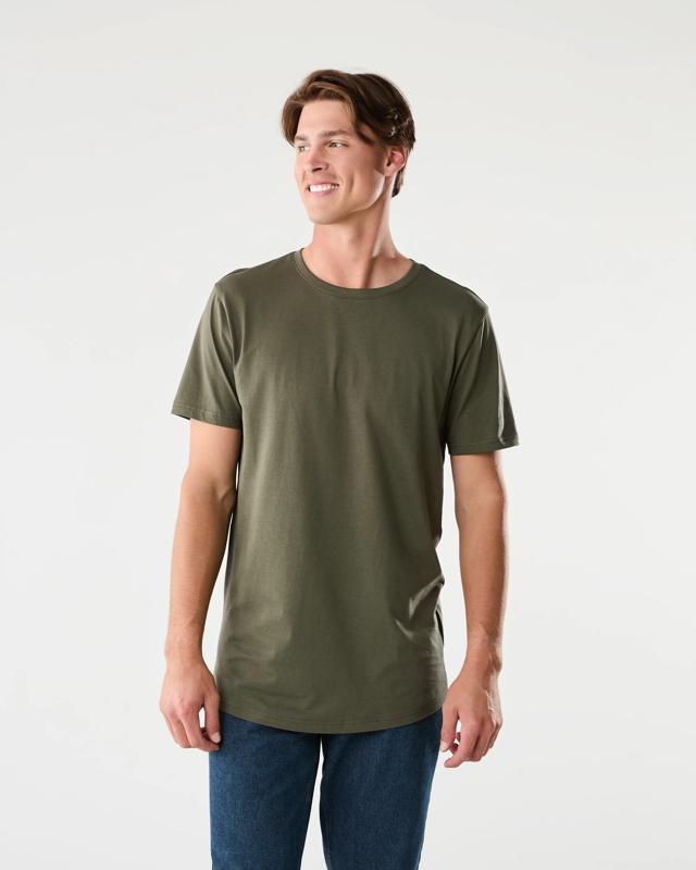 Australian Grown Cotton Longline T-s