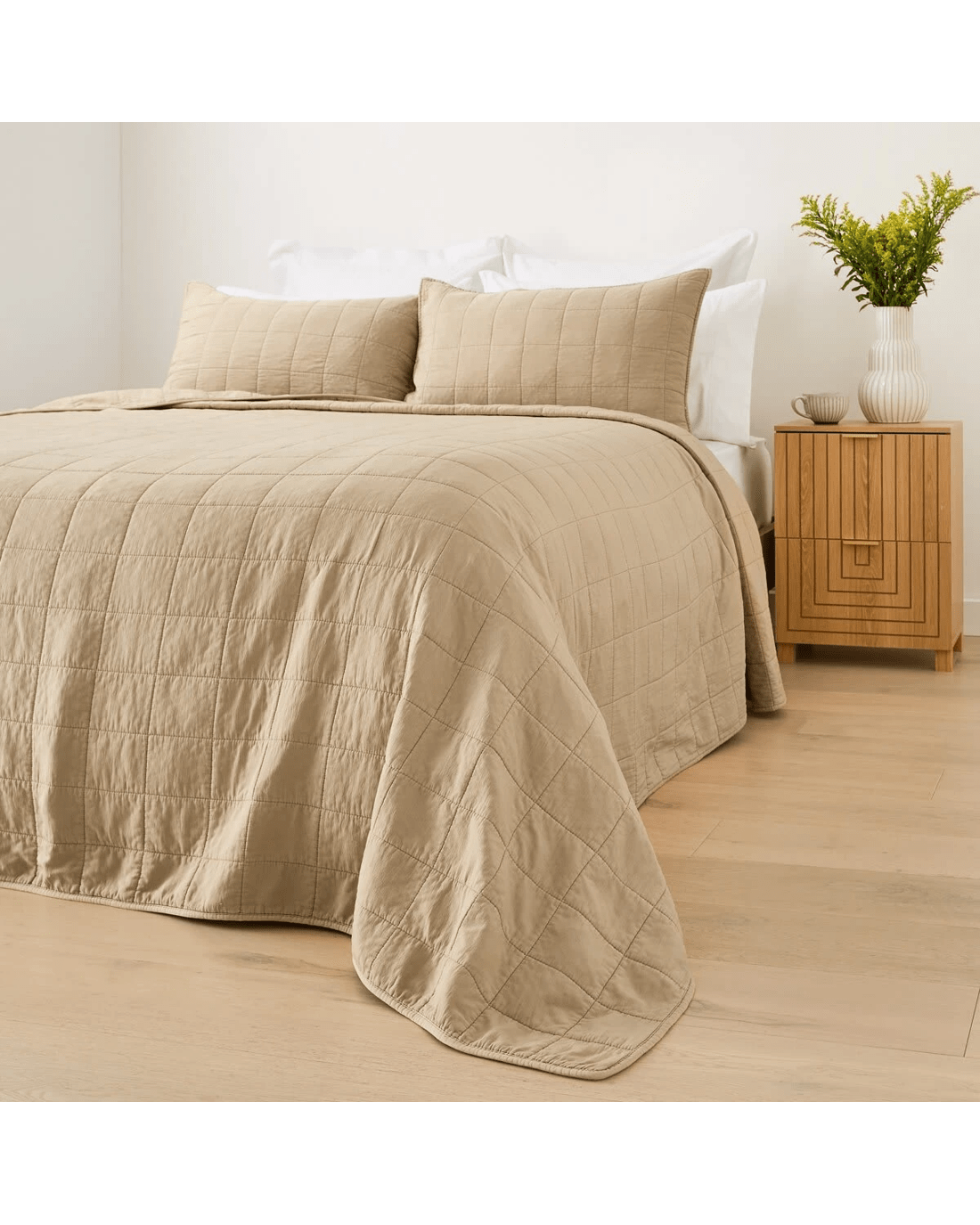 2 Hayden Coverlet Set - Queen/King Bed, Lark, 2 of 7