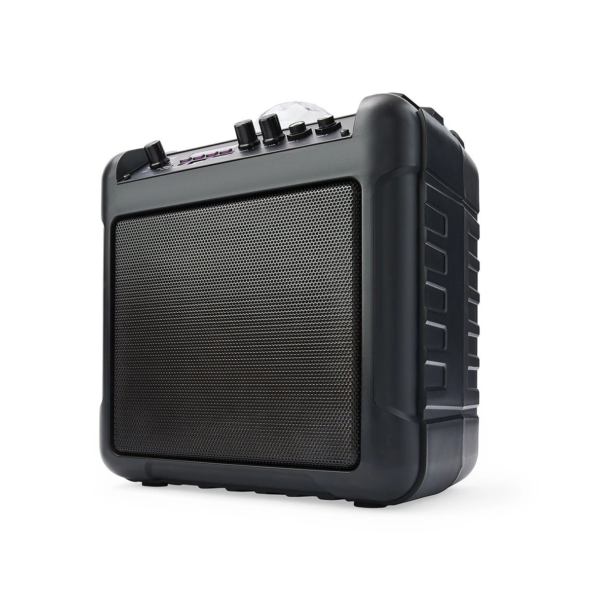 4 Karaoke Party Speaker with LED and 2 Microphones, 4 of 10