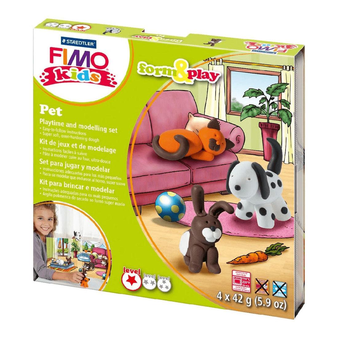 1 Staedtler FIMO Form and Play Pet Set, 1 of 5