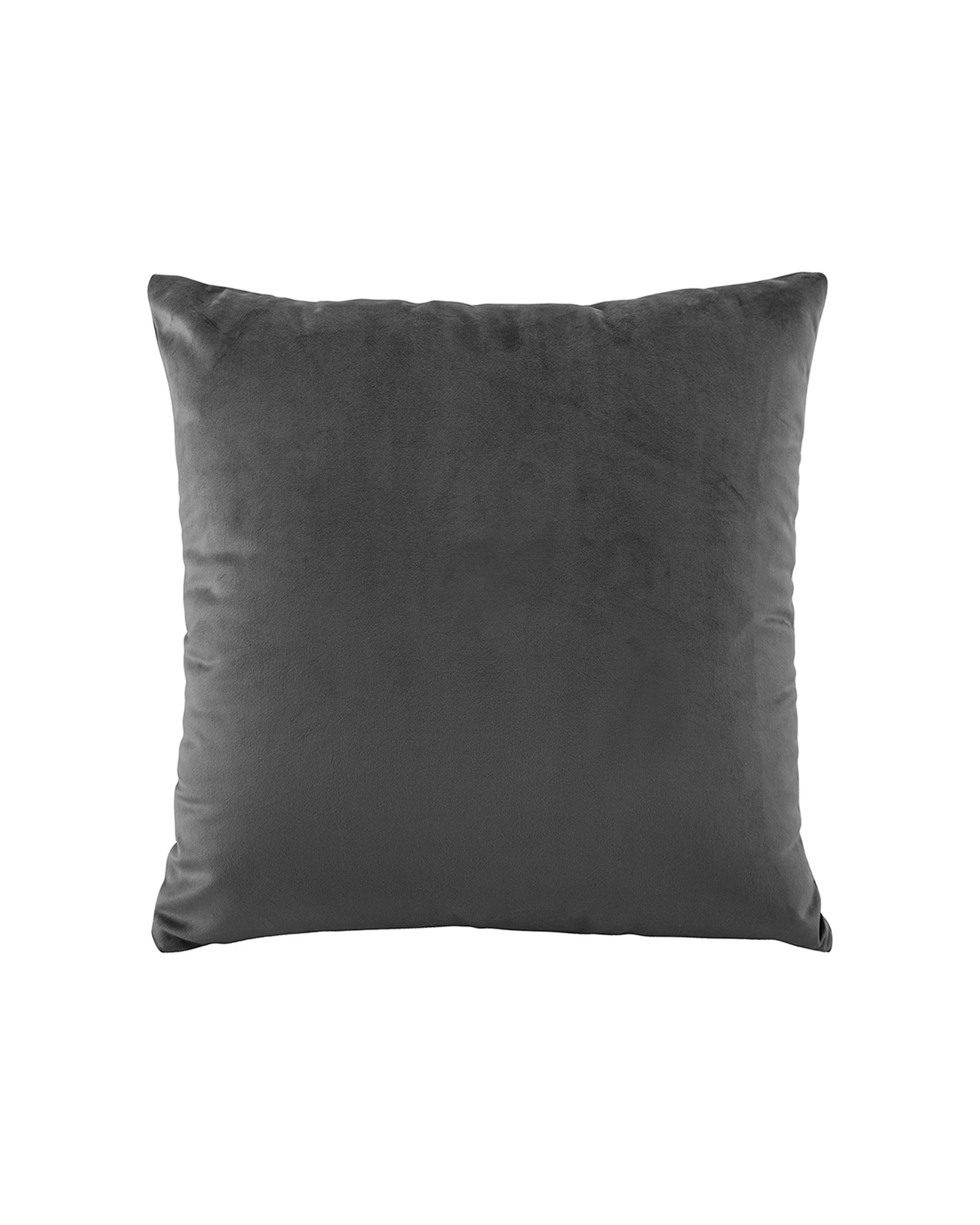 1 Bianca Vivid Coordinates European Pillowcase 65x65cm Coal - Grey, 1 of 1