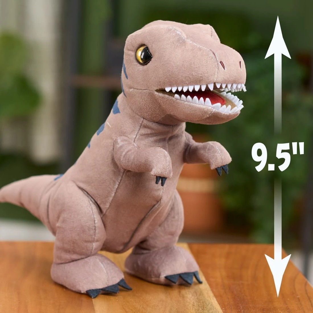 6 Jurassic World Rebirth Roaring T-Rex Plush Toy, 6 of 6