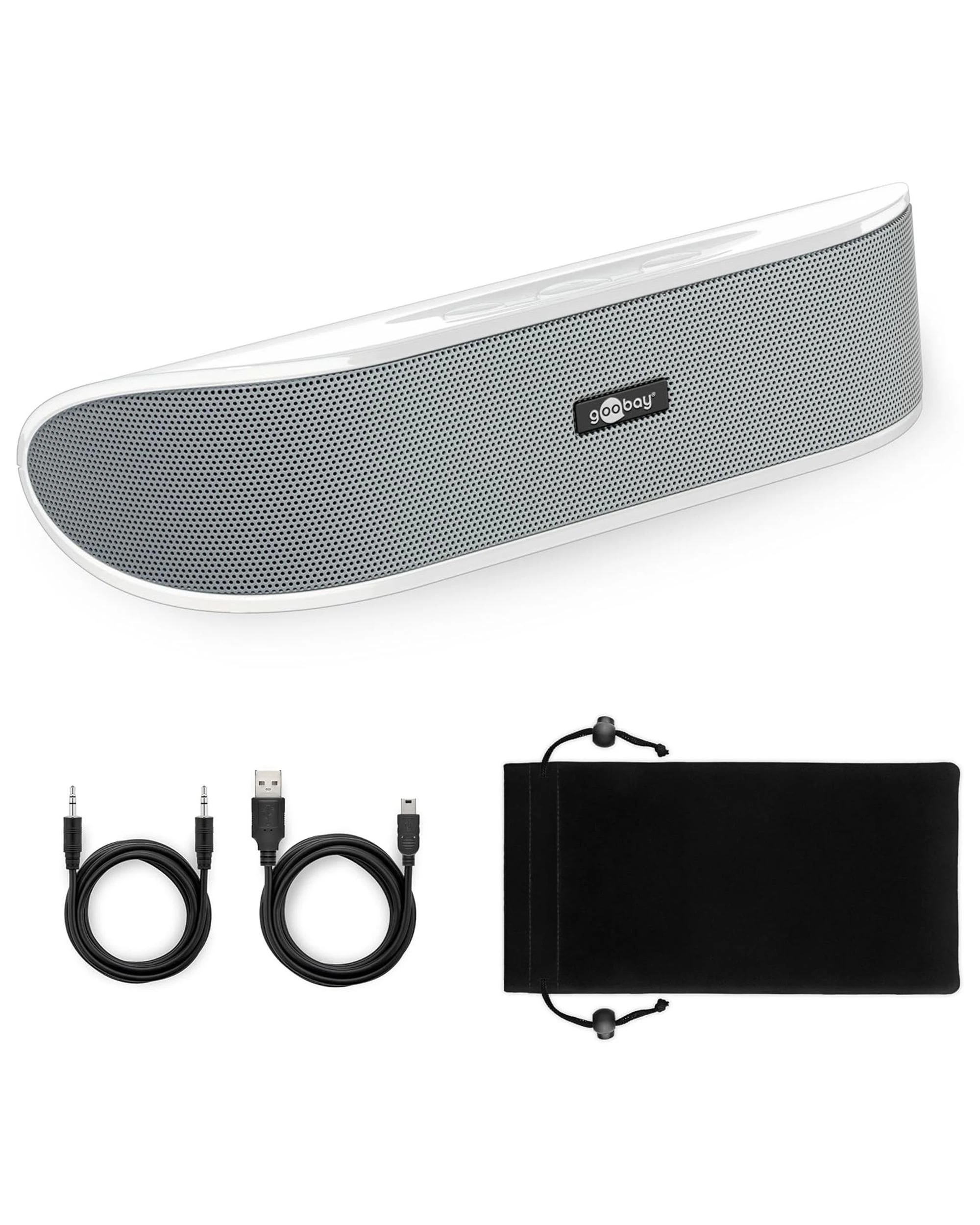 2 Goobay Soundbar Speaker - White, 2 of 4