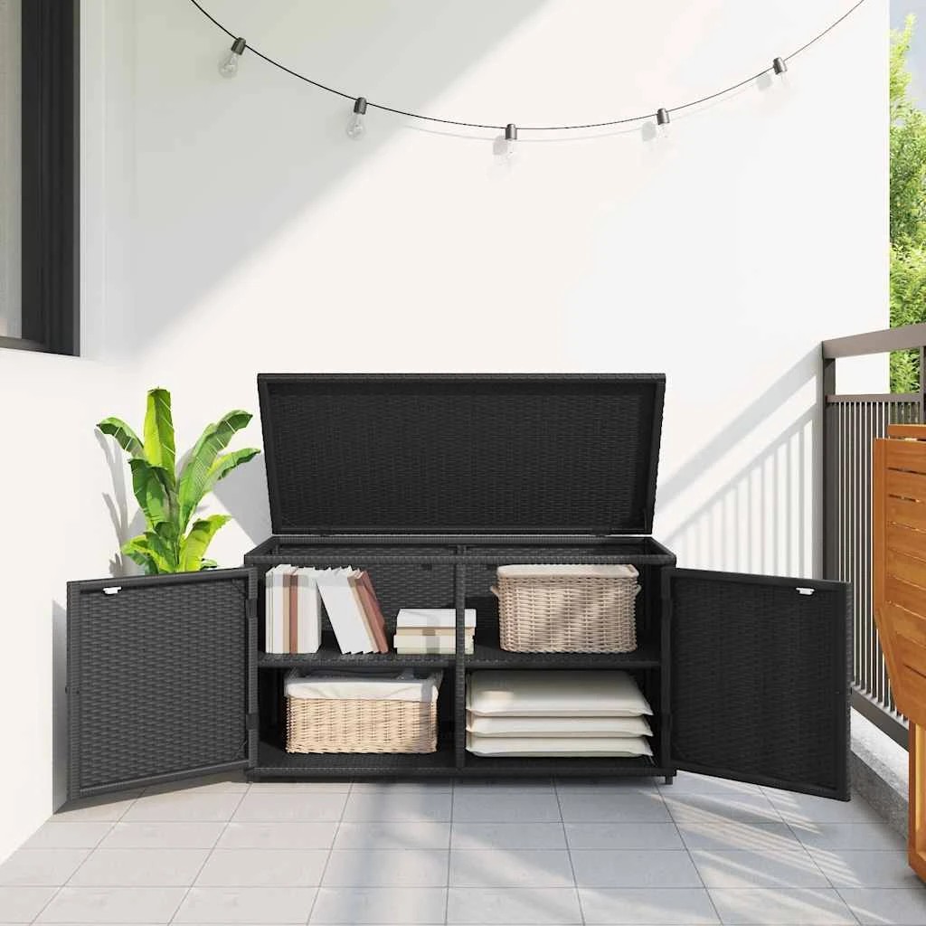 3 Vidaxl Outdoor Storage Cabinet - Black, 3 of 10