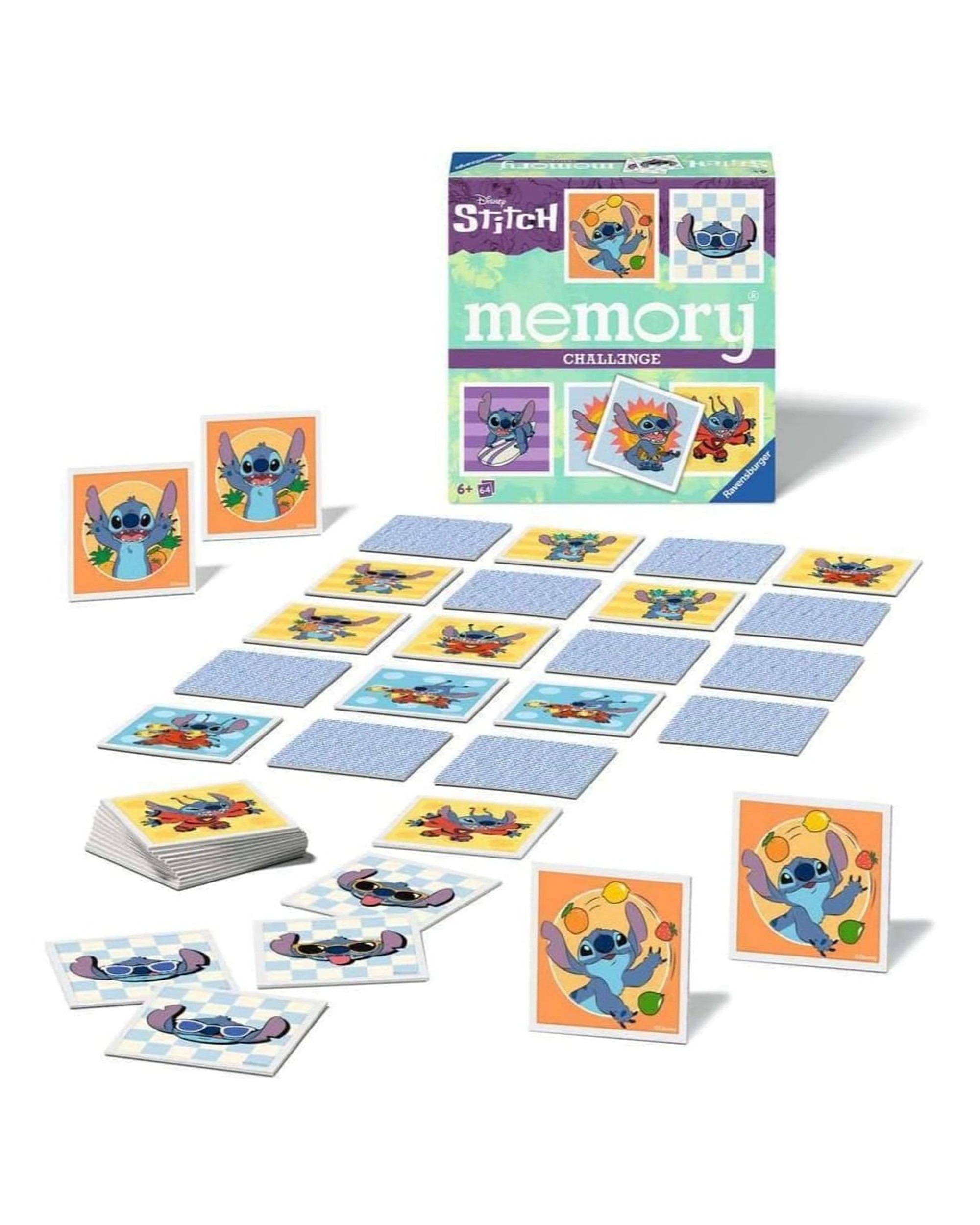2 Ravensburger Disney Stitch Memory Challenge Game, 2 of 2