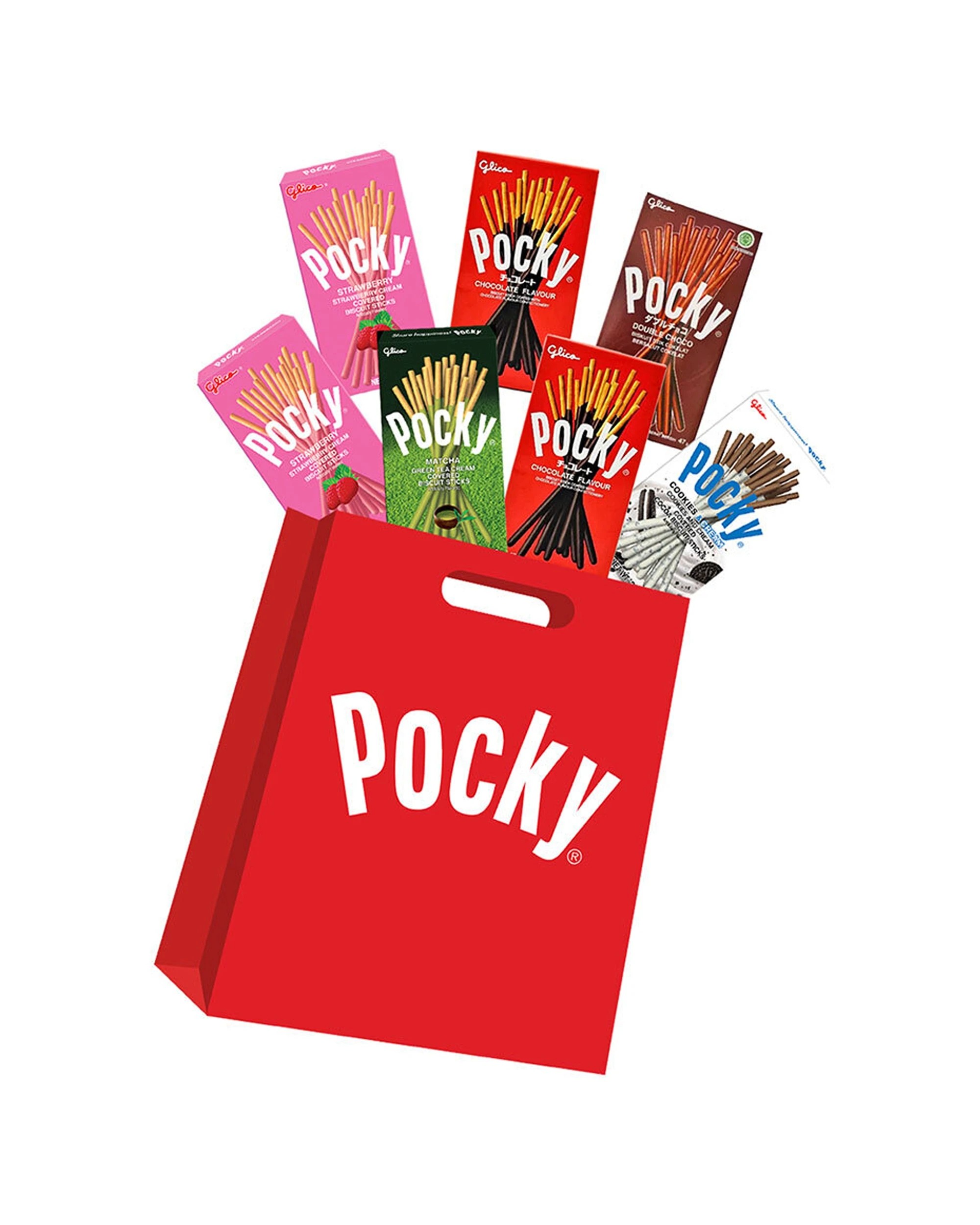 1 Cadbury Pocky Sticks Chocolate Confectionery Sweet Snack Variety Showbag - Multi, 1 of 1