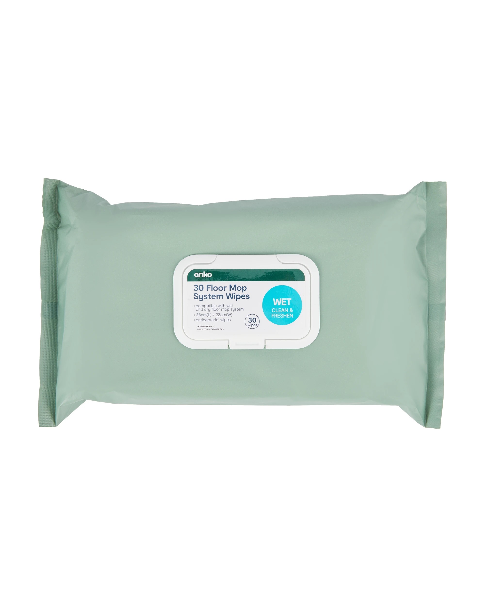 1 30 Pack Floor Mop System Wipes - Wet, 1 of 3