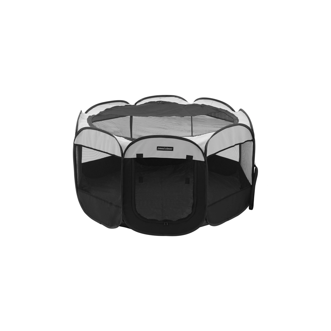 7 Paws And Claws Foldaway 136cm Dog Playpen Indoor Outdoor Large Black Pen For Pets
 - Black, 7 of 7