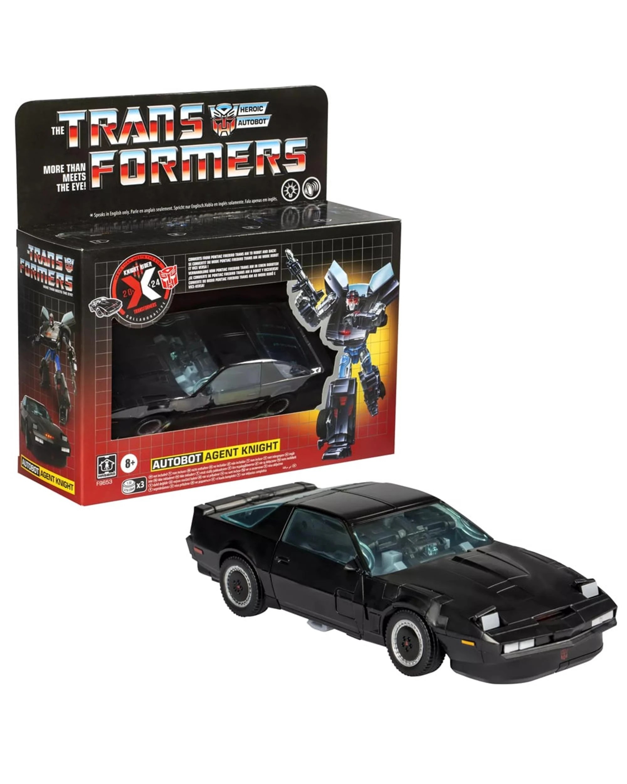 4 Transformers Collaborative Knight Rider x Transformers Autobot Agent Knight, 4 of 4
