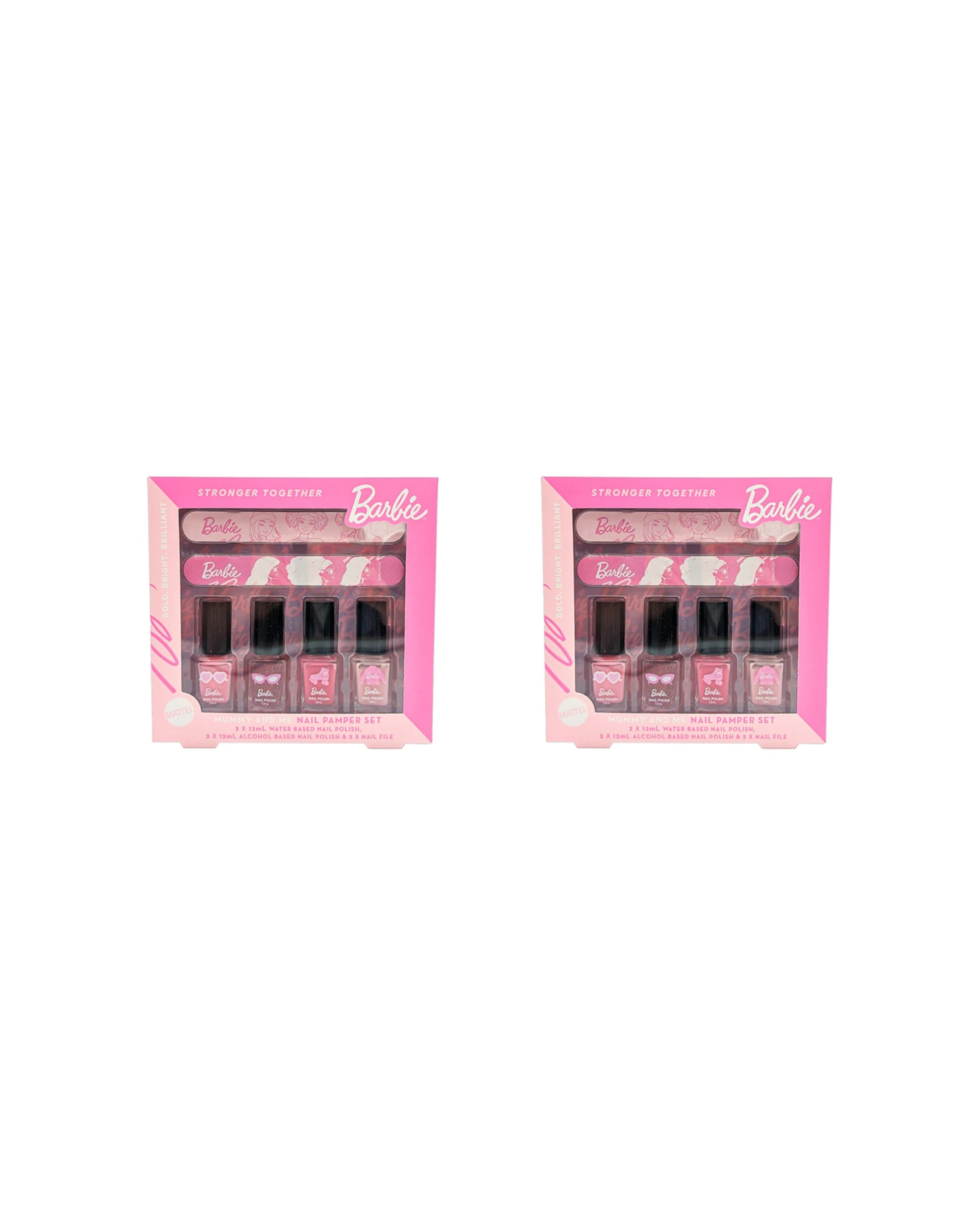 1 Barbie 2PK 6pc Mummy and Me Kids Nail Pamper Set - Multi, 1 of 1