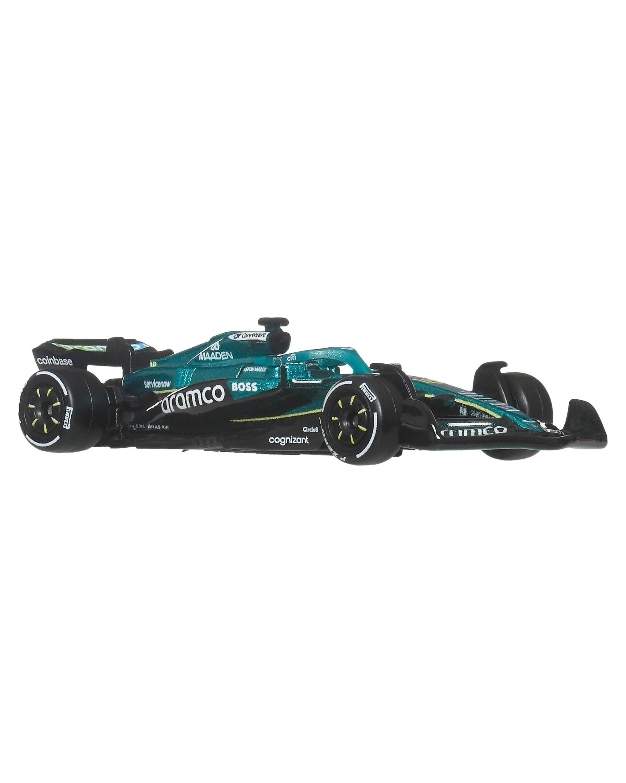 3 Hot Wheels Premium Formula 1 2025 Aston Martin Aramco Formula One Team #18 Lance Stroll Diecast Vehicle, 3 of 6