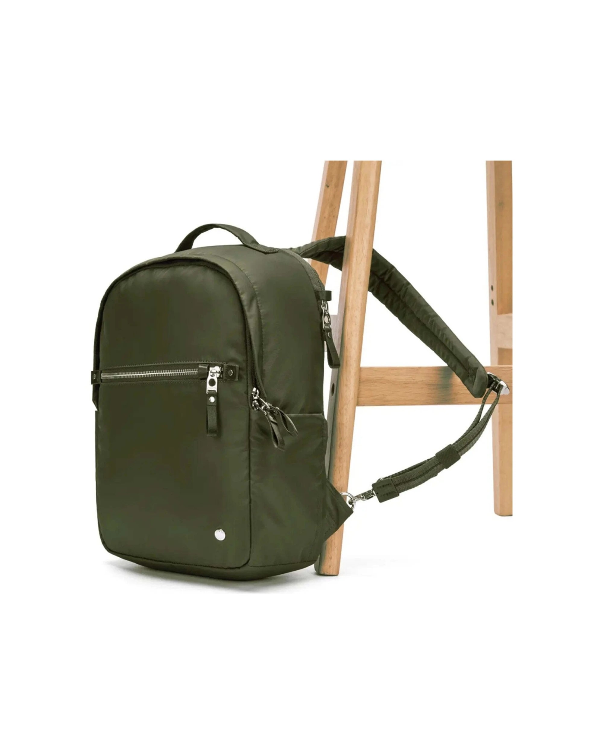6 Pacsafe W 10L Anti-Theft 13in Laptop Backpack Vacuum Insulated Leakproof Olive - Green, 6 of 8