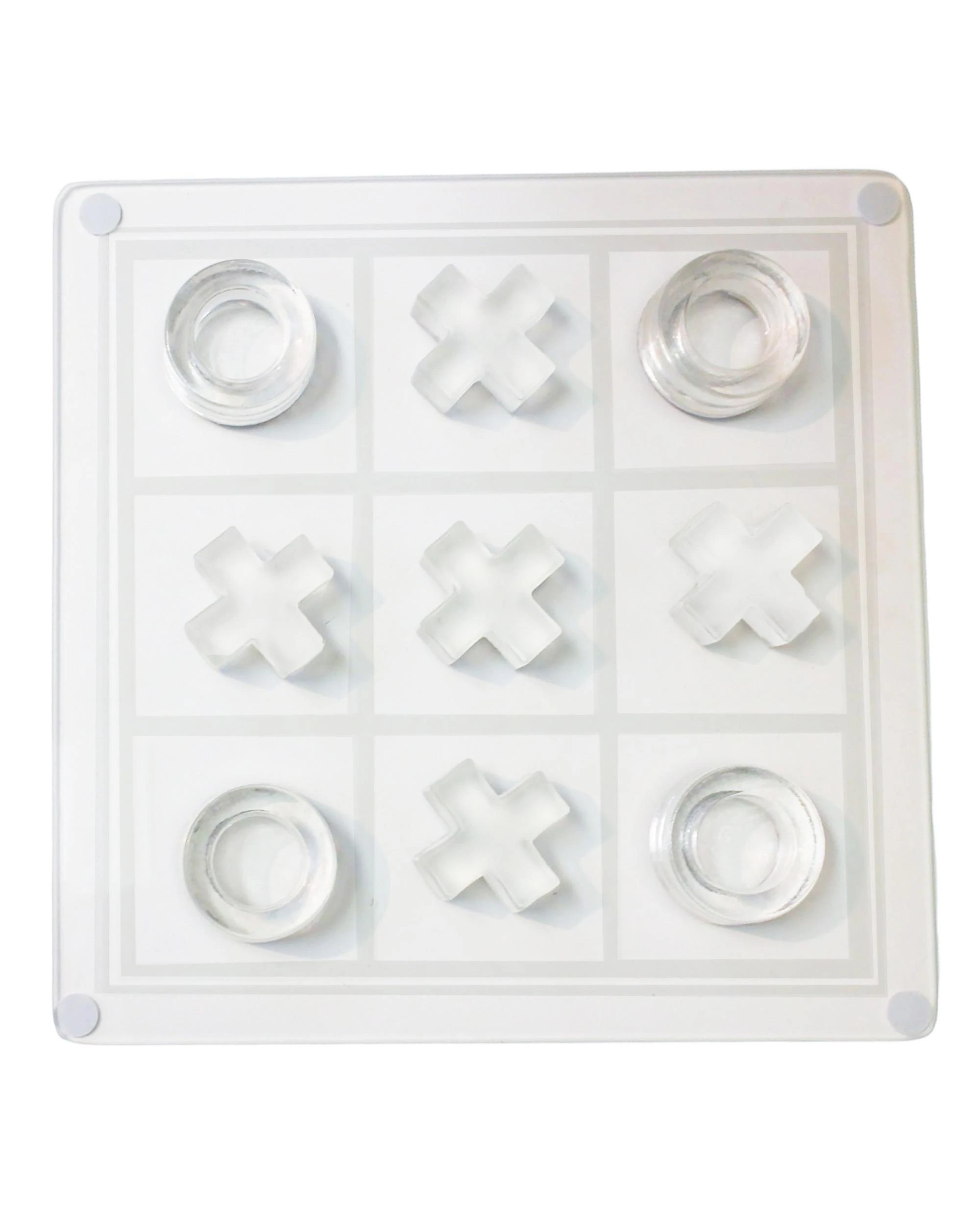 3 Karson Glass Tactics 28cm Classic Glass Tic-Tac-Toe Board, 3 of 8