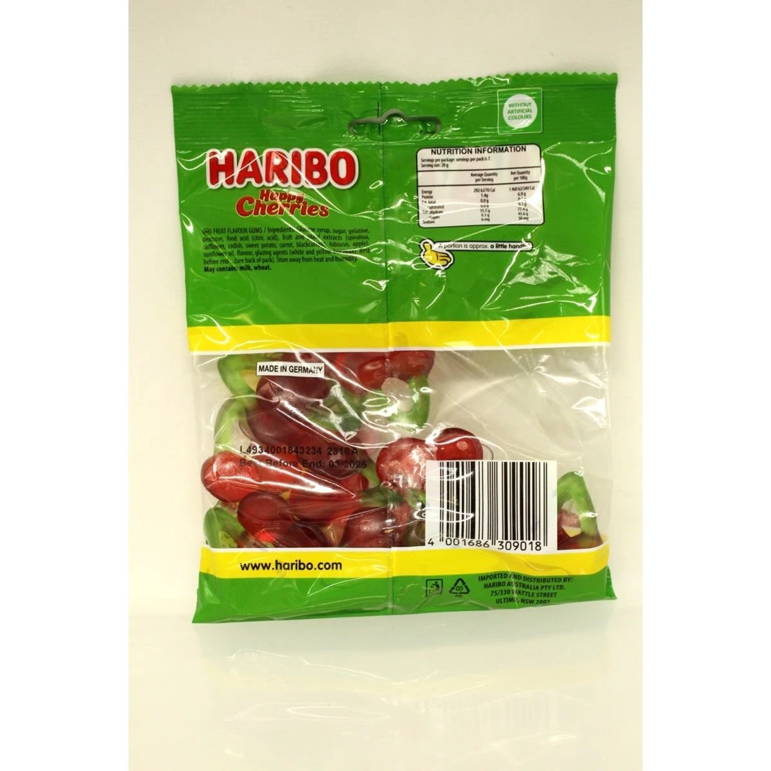 2 Haribo Happy Cherries 140g, 2 of 2