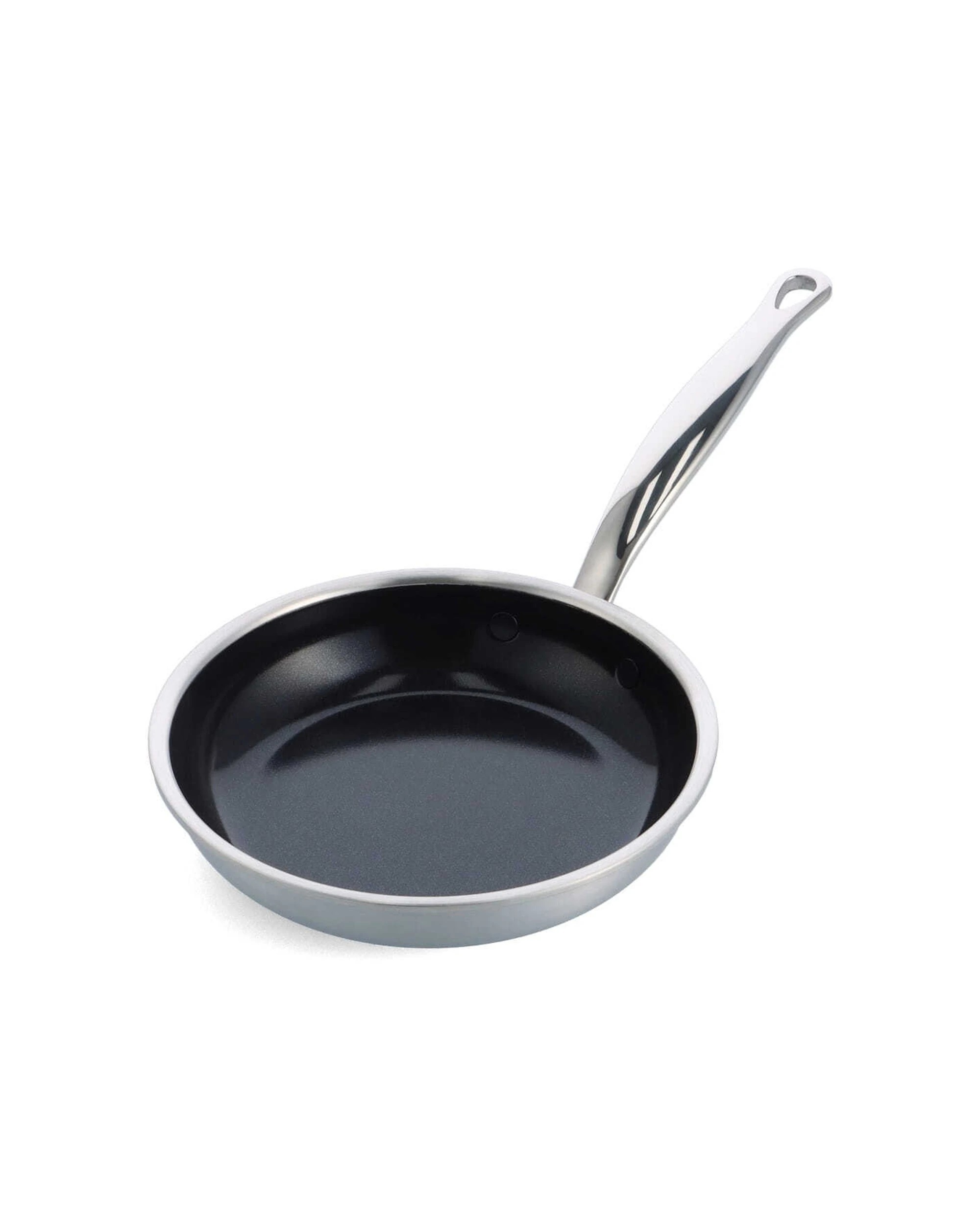 1 Greenpan Premiere Stainless Steel Open Frypan Home Kitchen Cookware 20cm - Silver, 1 of 7