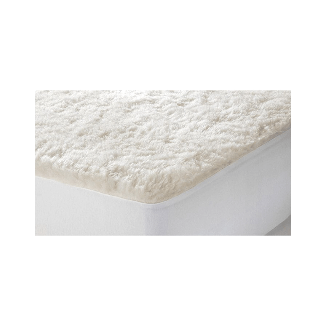 1 Jason Queen Bed Reversible Underlays Australian Wool 300 Gsm
 - White, 1 of 3