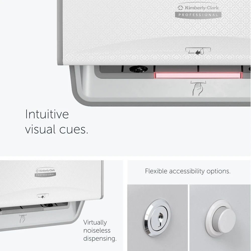 3 Kimberly-Clark ICON Mosaic Automatic Towel Dispenser, 3 of 9