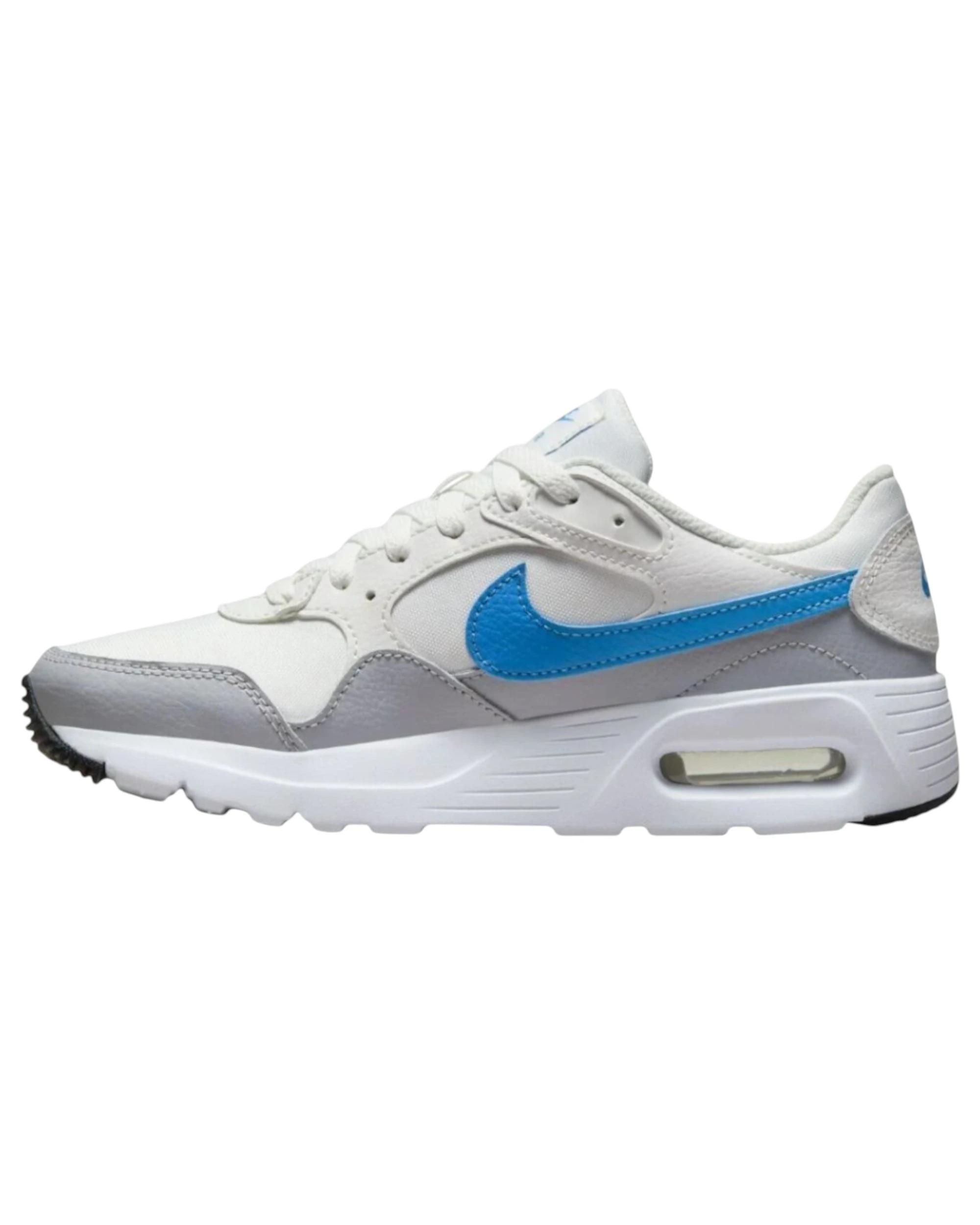 1 Nike Womens Air Max SC White/ Grey/ Blue Athletic Shoes WHITE/GREY/BLUE, 1 of 6