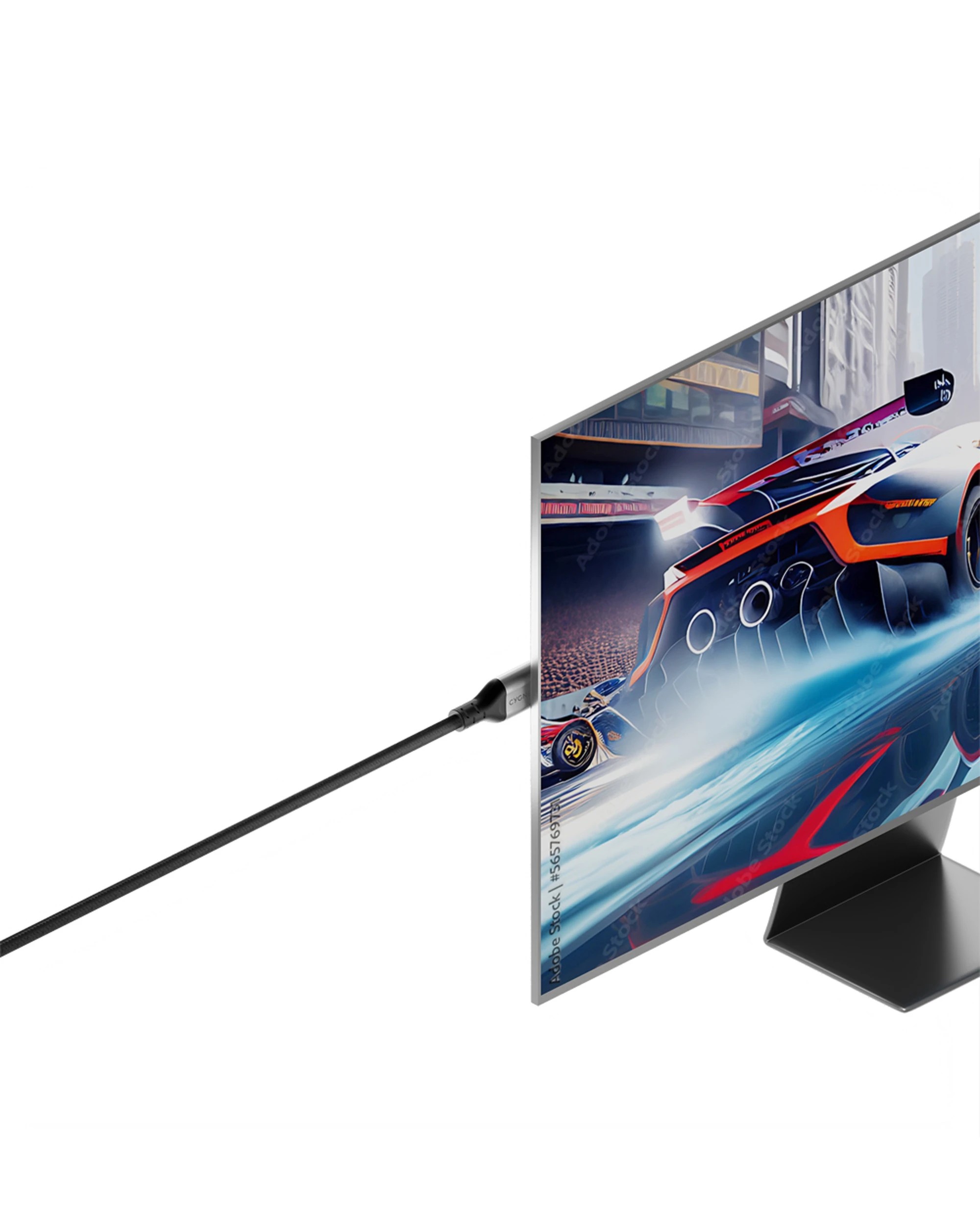 4 Cygnett 2PK Unite 8K Resolution HDMI to HDMI Braided Cable 1.5m - Black, 4 of 4
