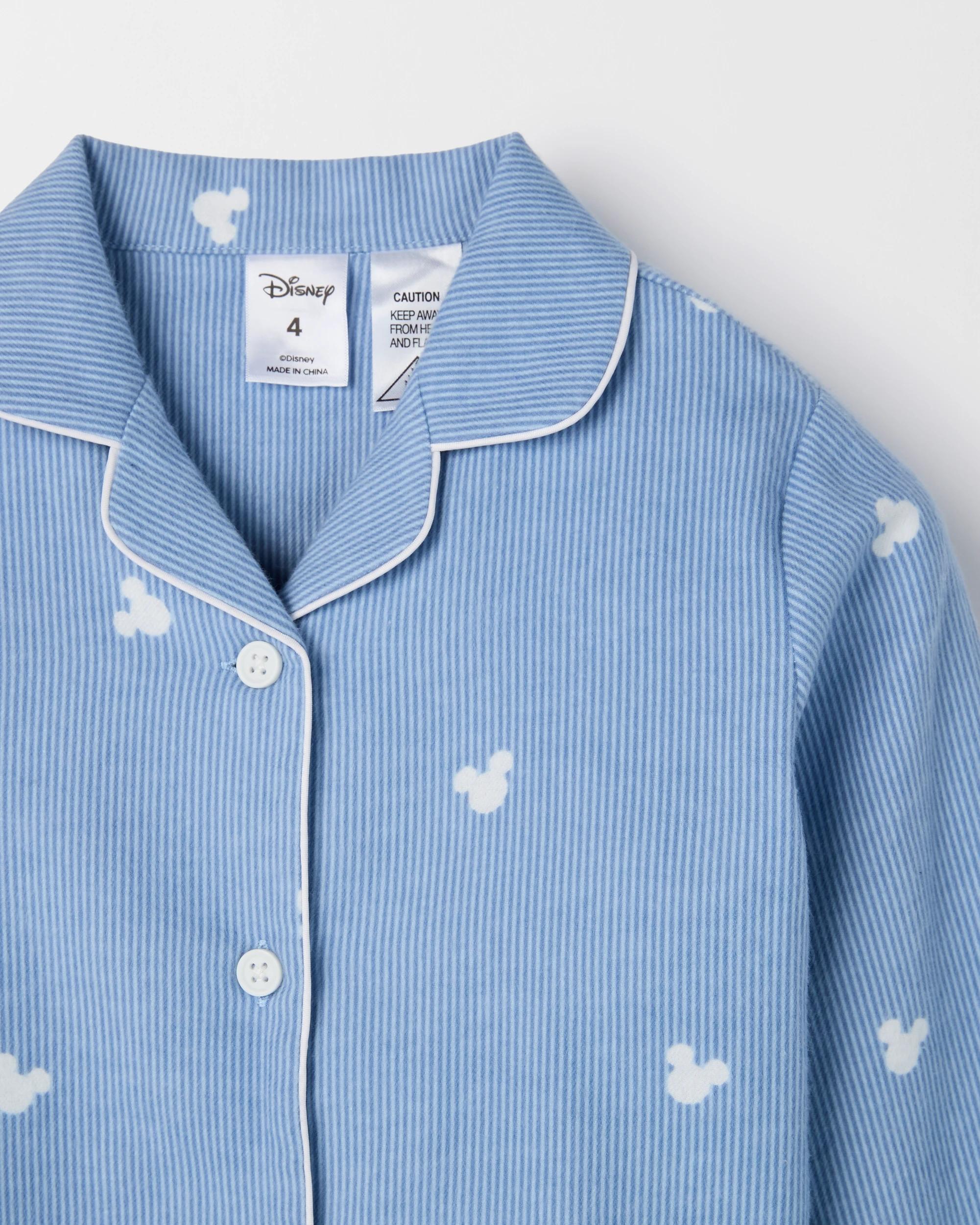 2 Family Matching Australian Cotton Mini Me Disney Flannelette Pyjama Set - Mickey Mouse MICKEY, 2 of 4