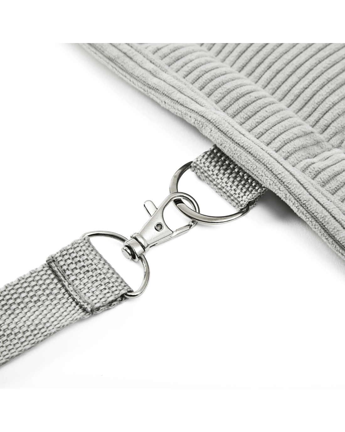 7 Pet Corduroy Couch Topper - Double Bed, Grey, 7 of 9