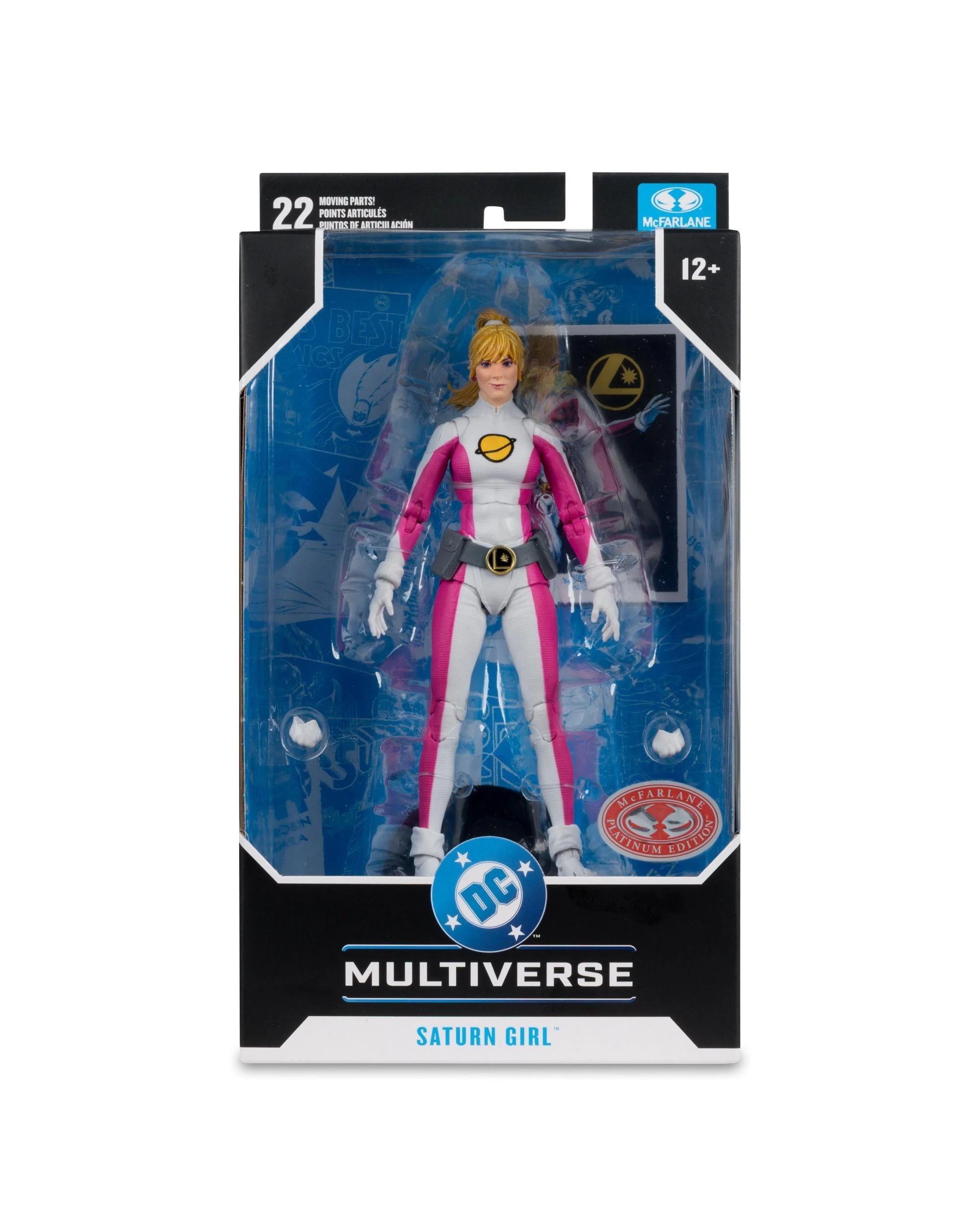 7 DC Multiverse DC Classic Saturn Girl Red Platinum Edition 7 inch Action Figure, 7 of 8