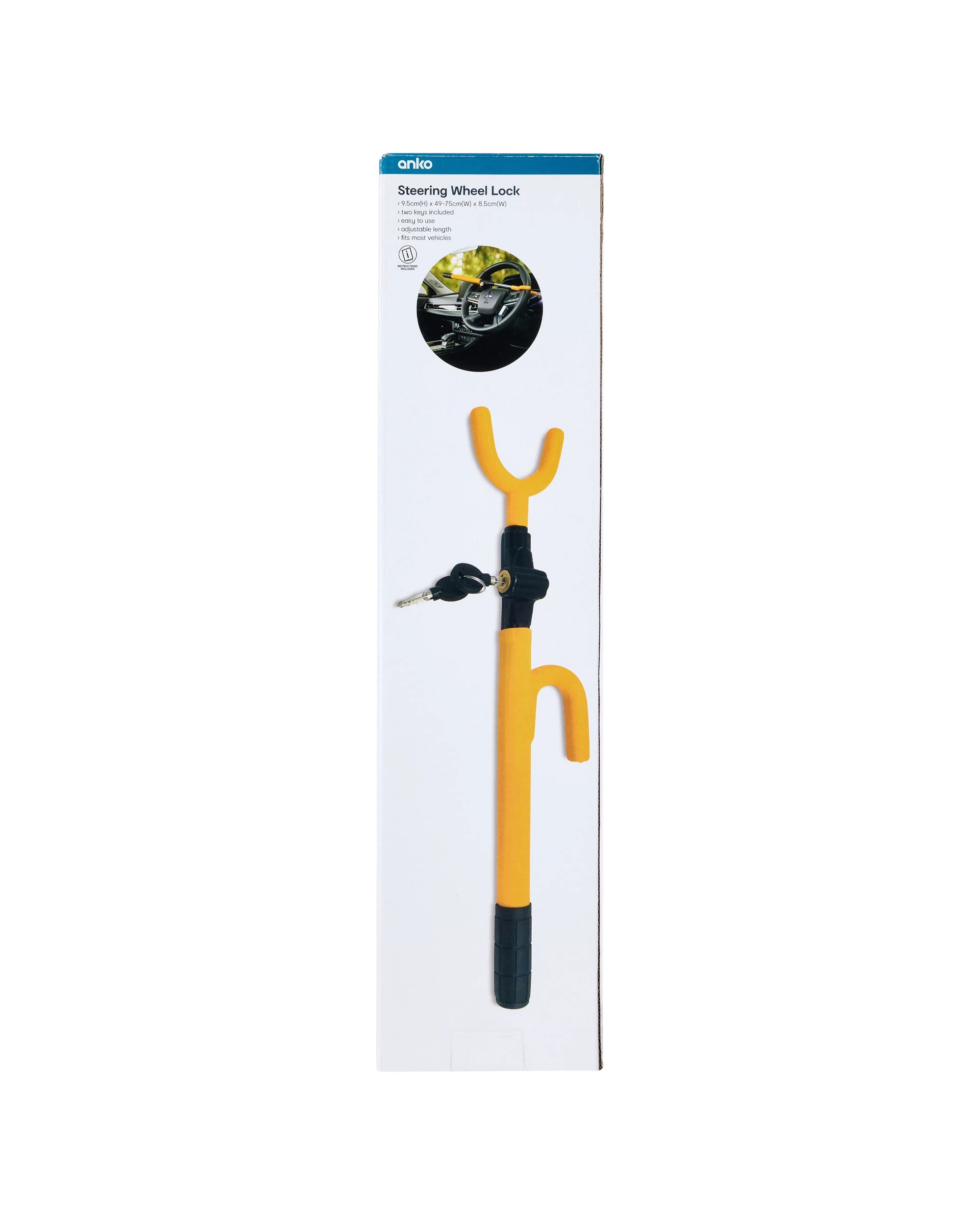 6 Steering Wheel Lock, 6 of 6