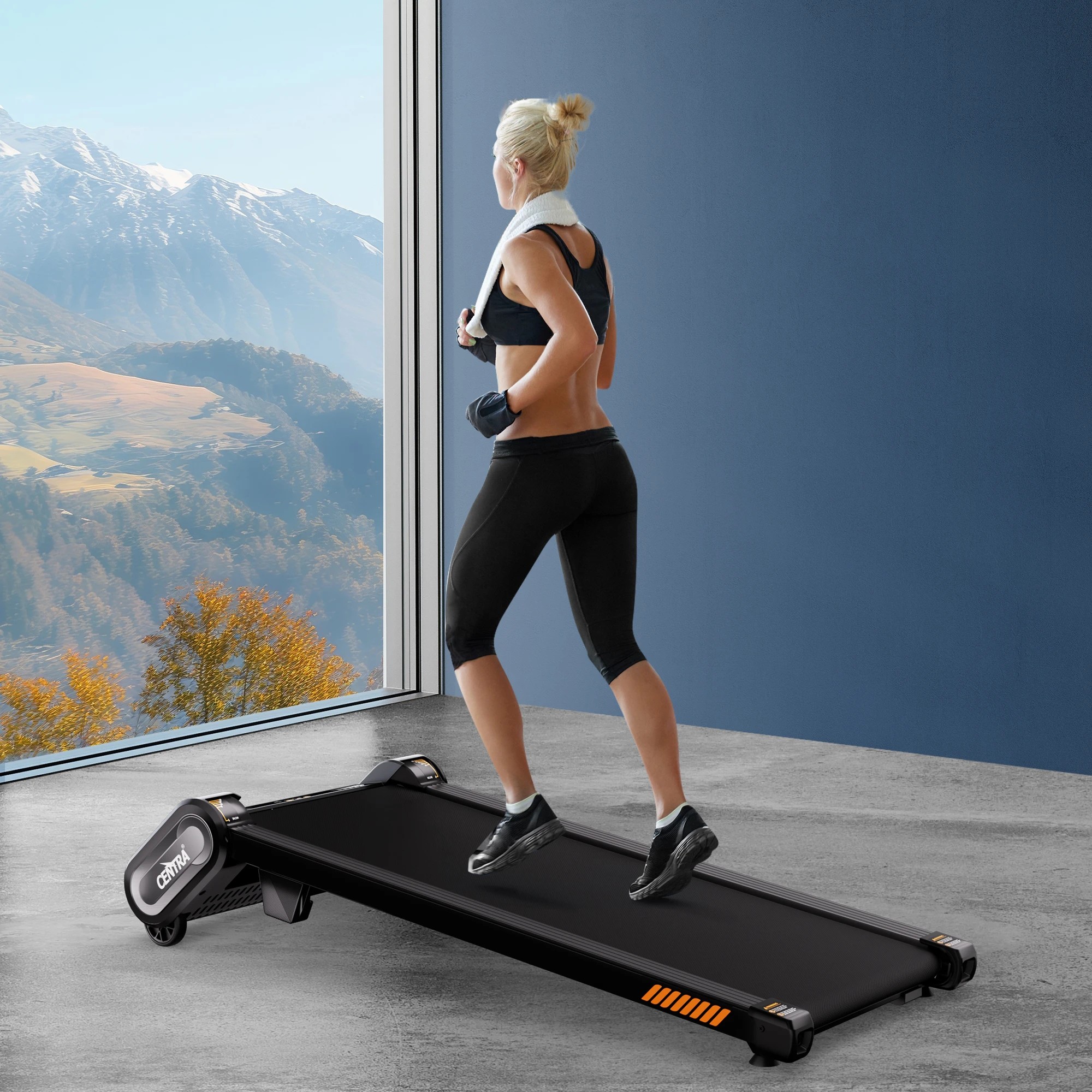 8 Centra Walking Pad Treadmill Under Desk Pad for Home Gym Office Smart APP Quiet, 8 of 9