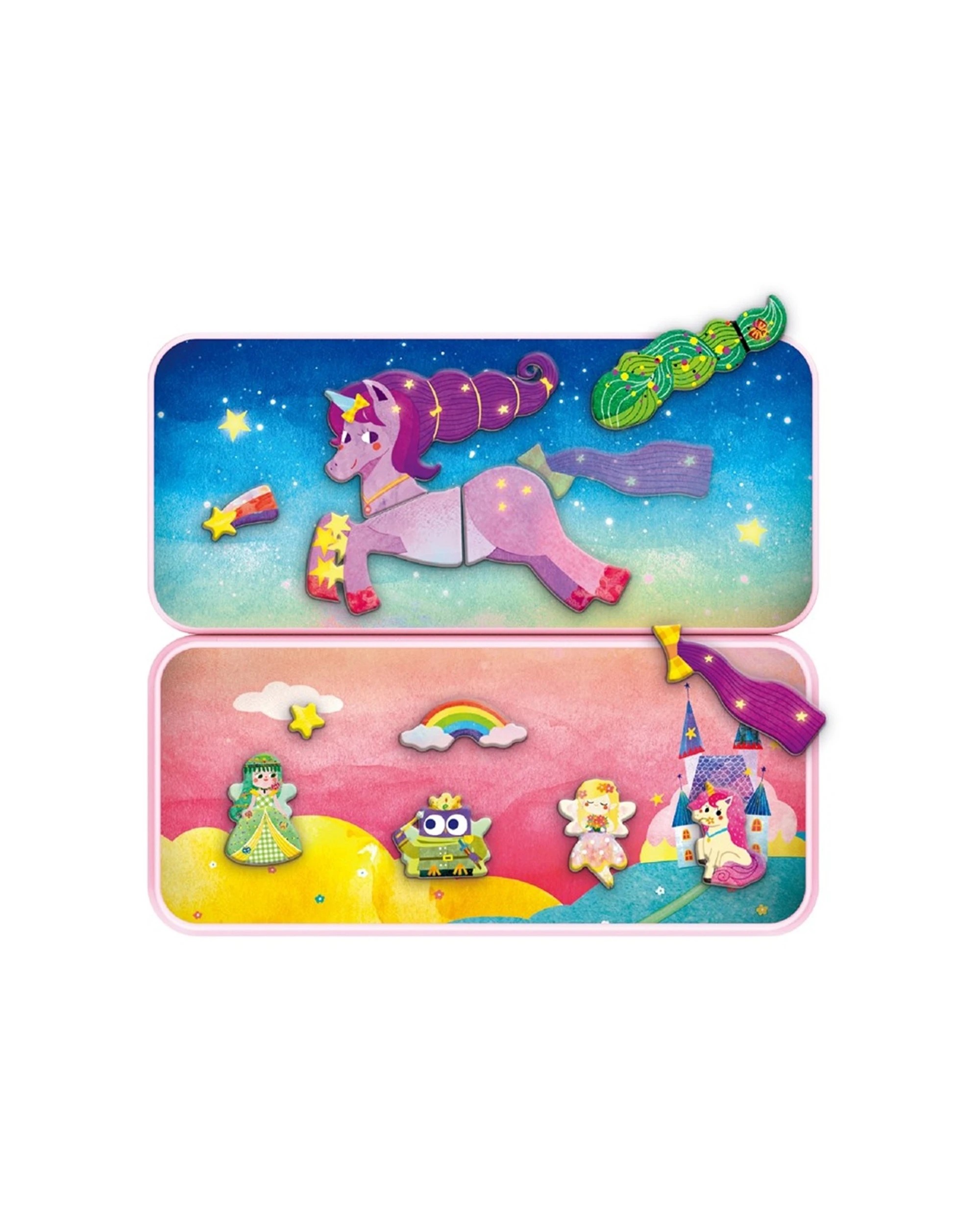2 Mieredu Travel Magnetic Box Unicorns Imaginative Fun Kids Toy, 2 of 3