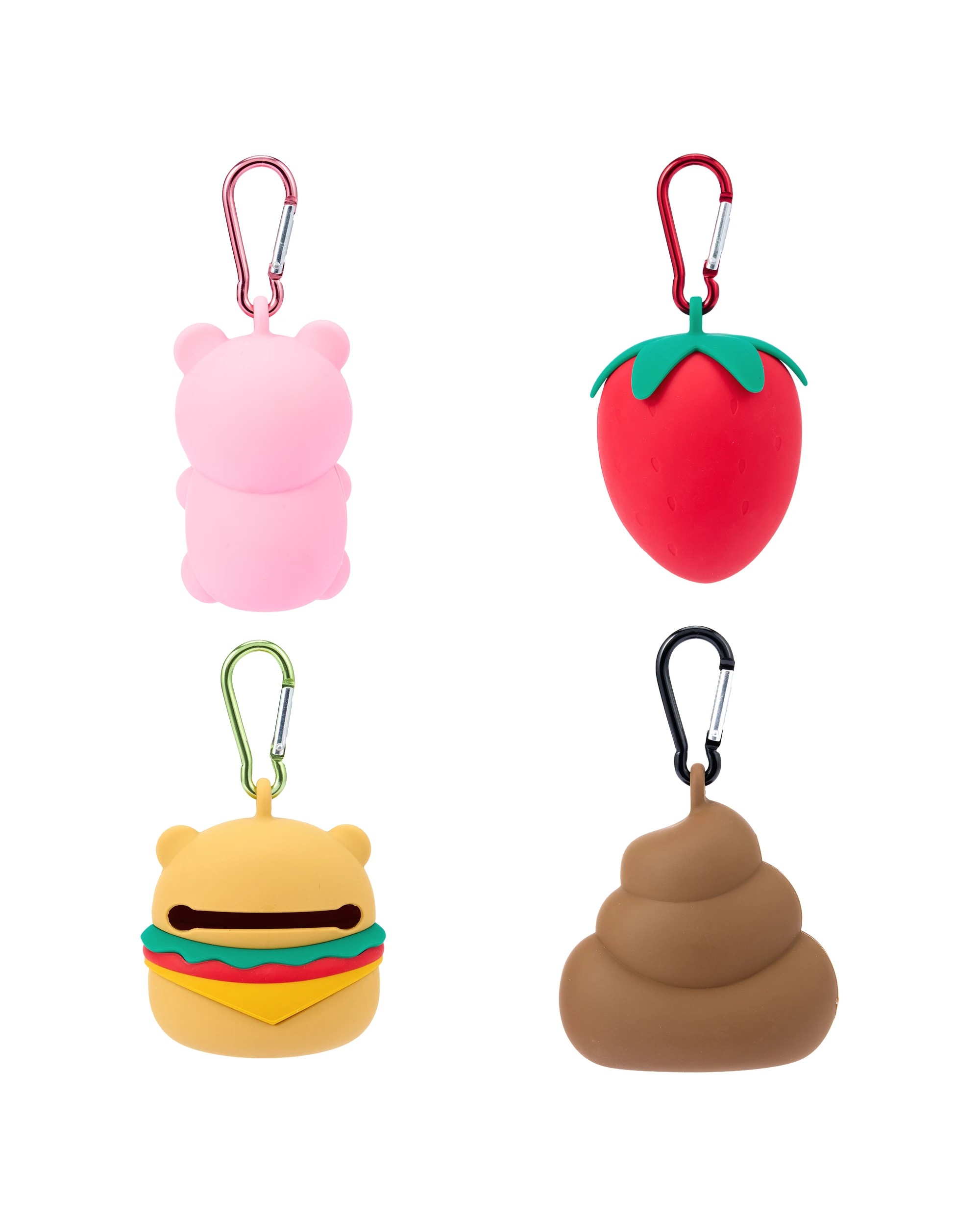 4 Pet Poo Bag Holder Novelty - Assorted, 4 of 6