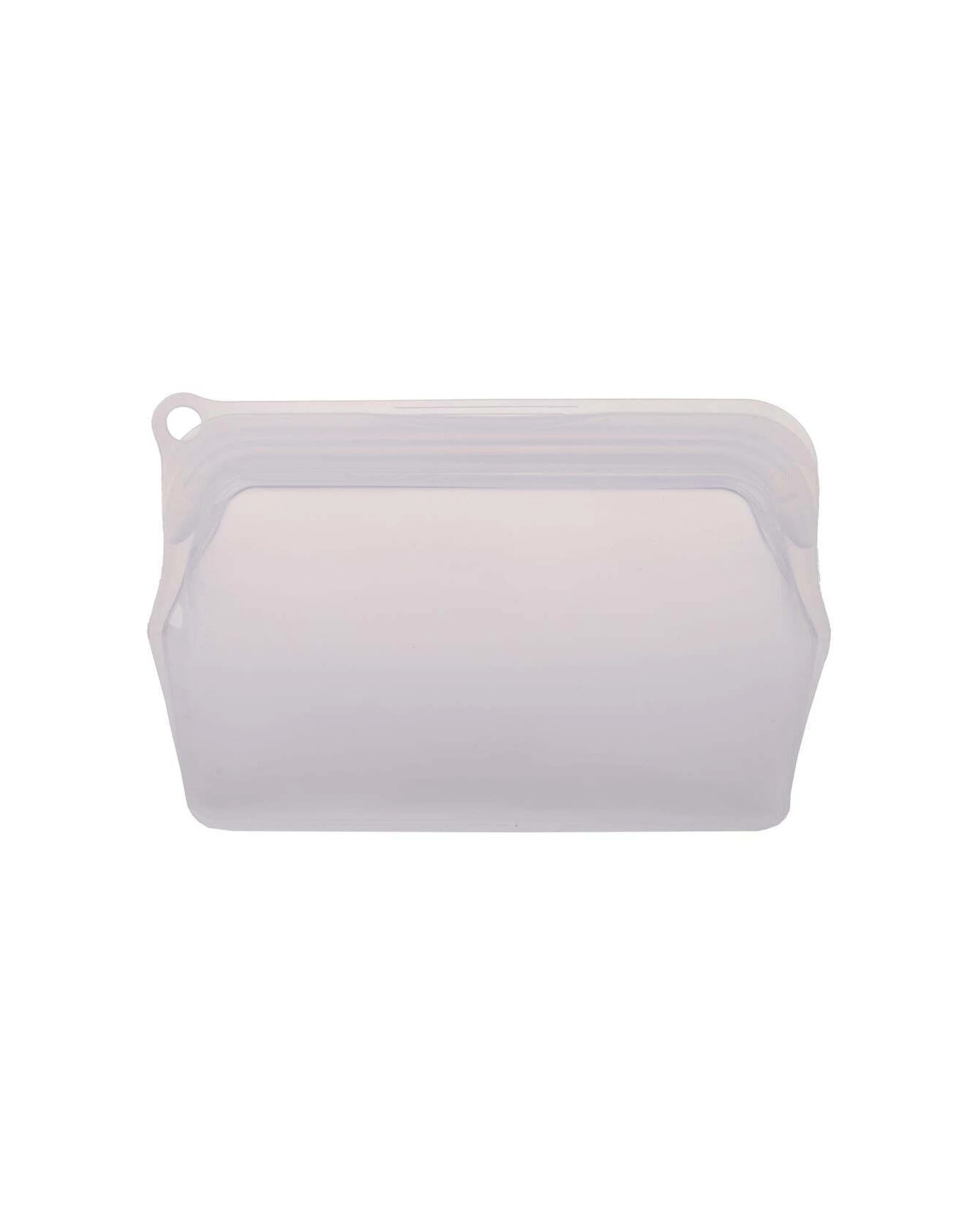 1 Appetito Small 330ml Silicone Food Storage Bag Leak Proof Airtight Seal - White, 1 of 1