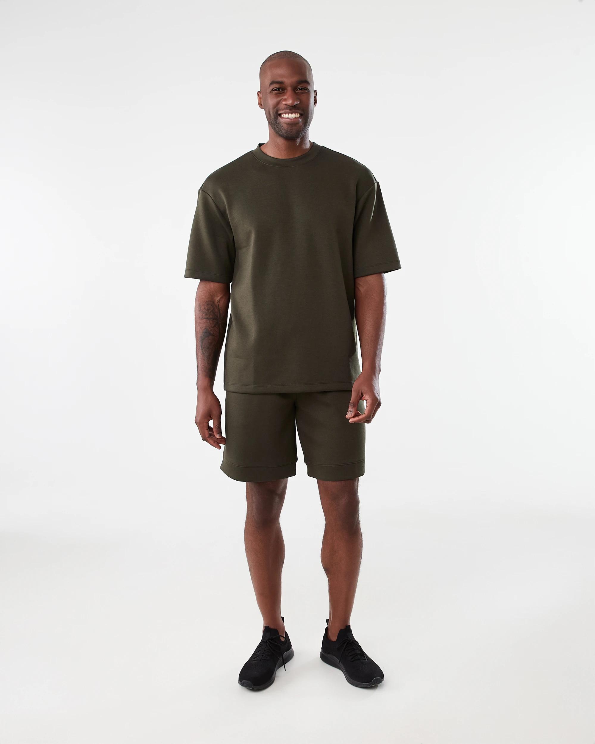 8 Active Mens Scuba Shorts Grn Forest, 8 of 8