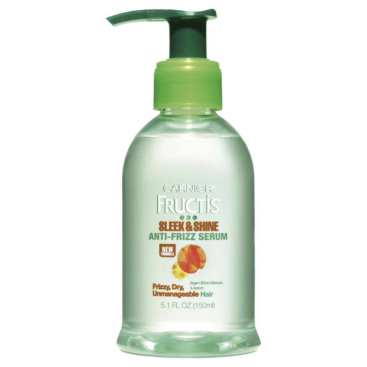 1 150ml Garnier Fructis Sleek and Shine Anti-Frizz Serum, 1 of 4