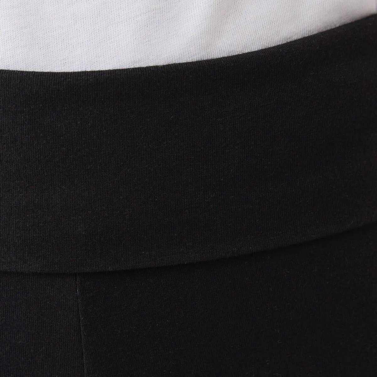 3 Roll Waist Bike Shorts BLACK, 3 of 5