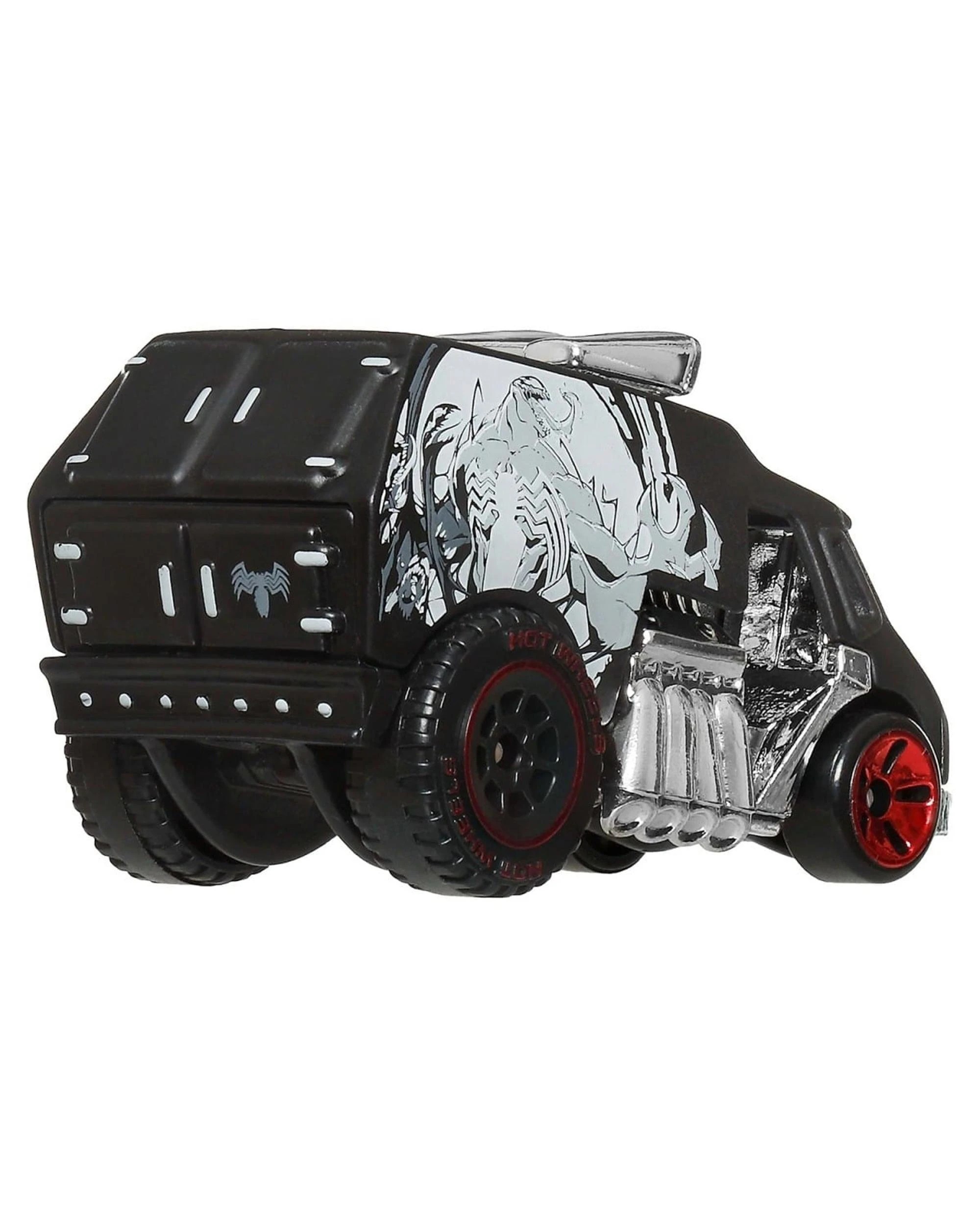 5 Hot Wheels Silver Series Marvel Spider-Man Venom Cool-One Diecast Vehicle, 5 of 5