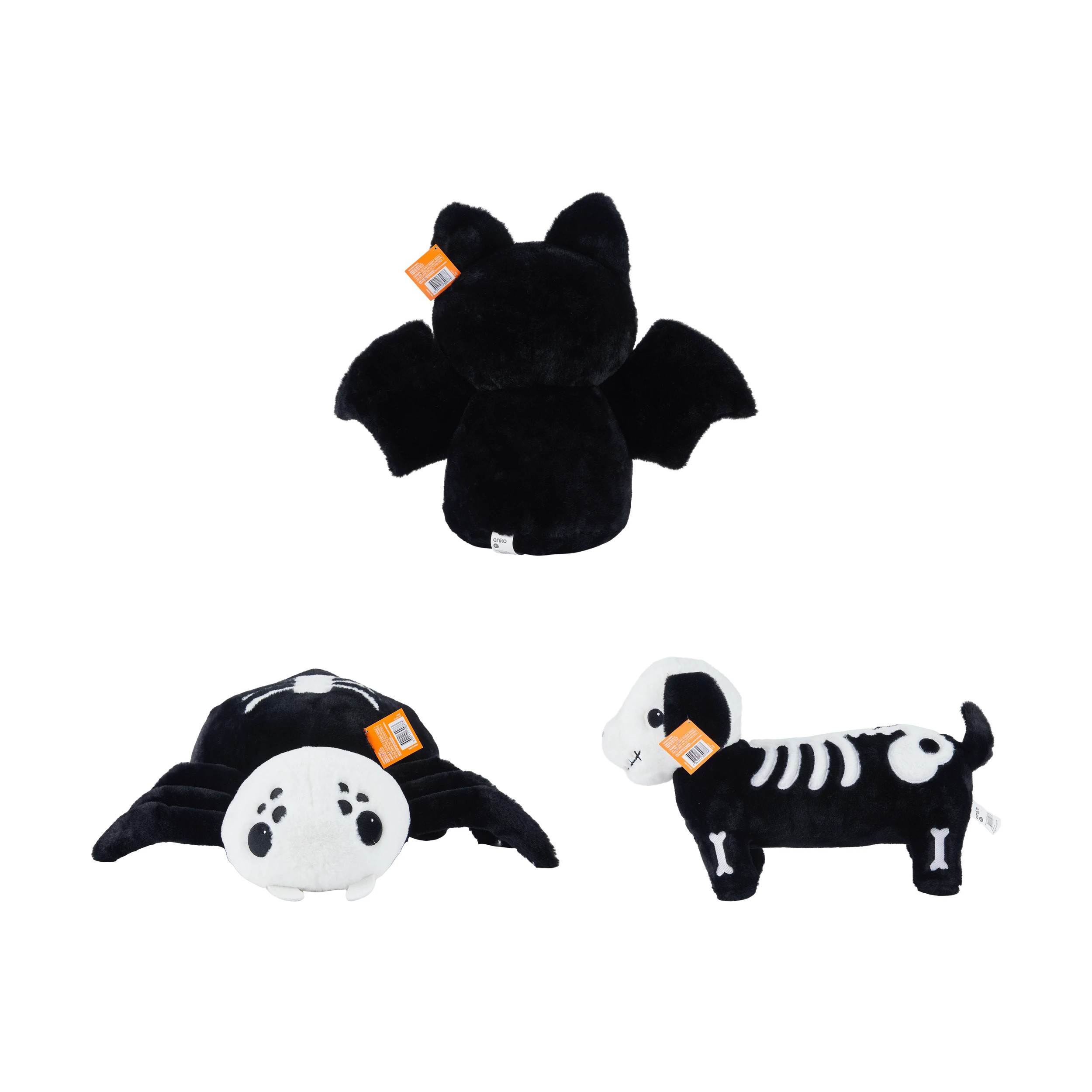4 Halloween Skeleton Plush - Assorted, 4 of 4