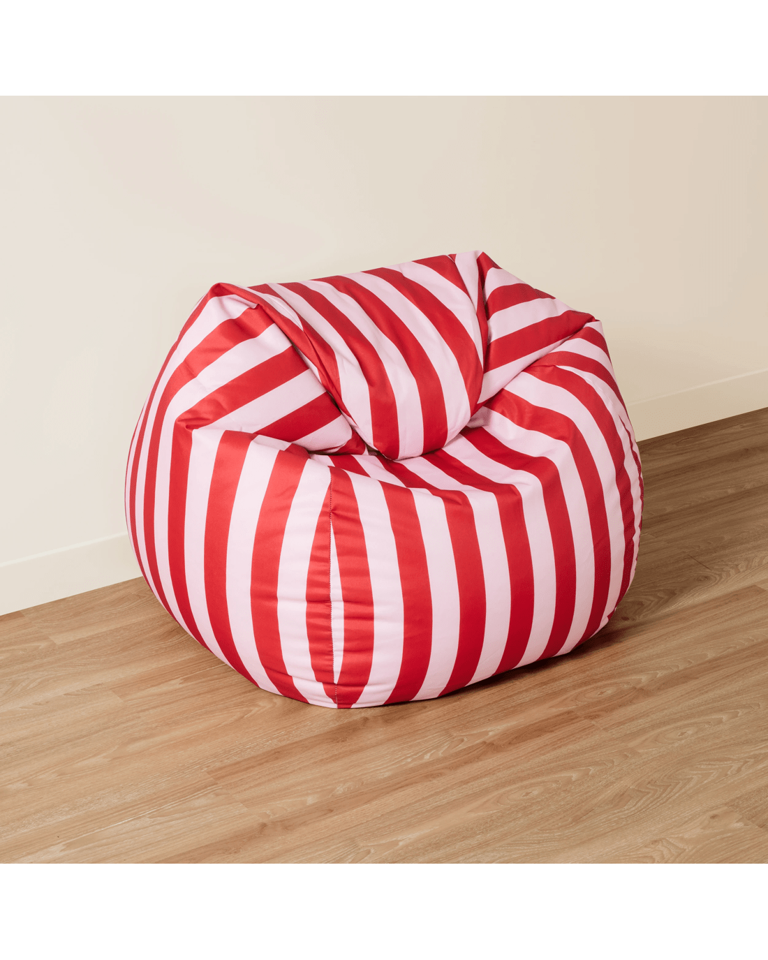 2 Stripe Bean Bag - Red, 2 of 6