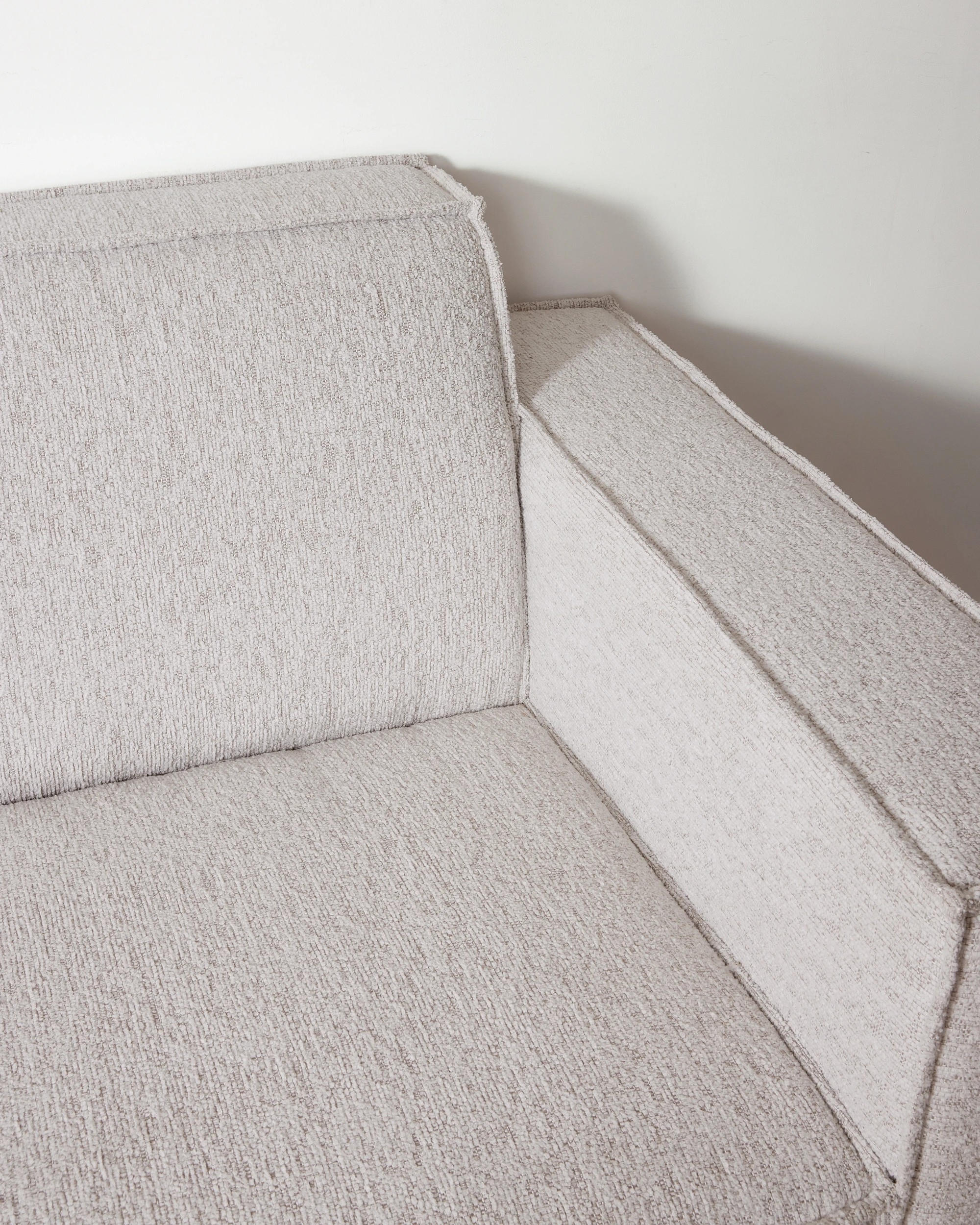 5 Jax 2.5 Seat Modular Sofa - Cream, 5 of 7