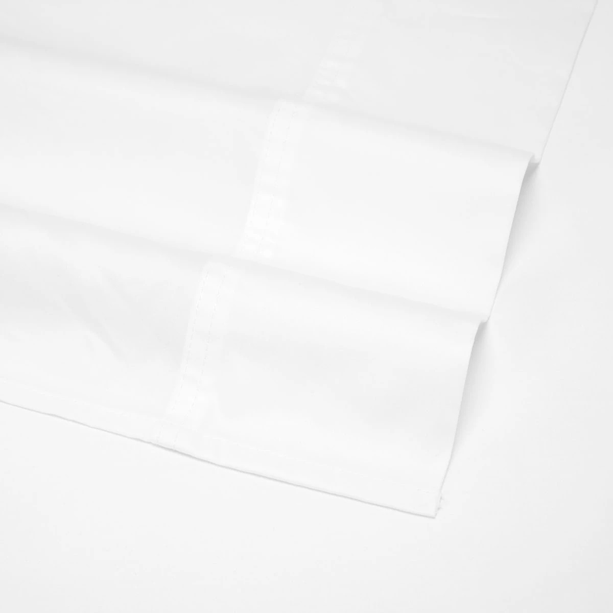 7 500 Thread Count Cotton Sheet Set - Double Bed, White, 7 of 10