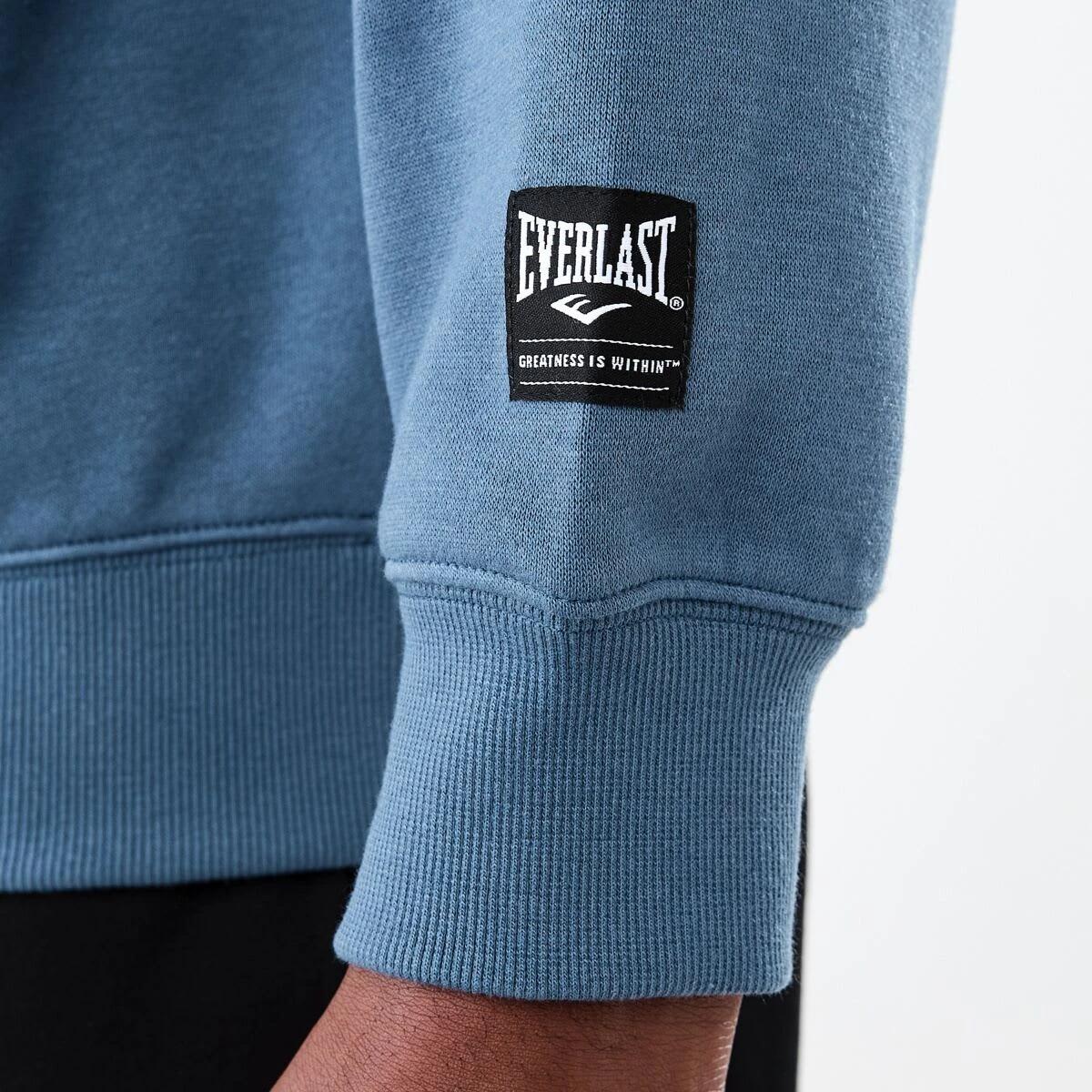 7 Everlast Mens Oversized Hoodie Denim, 7 of 9