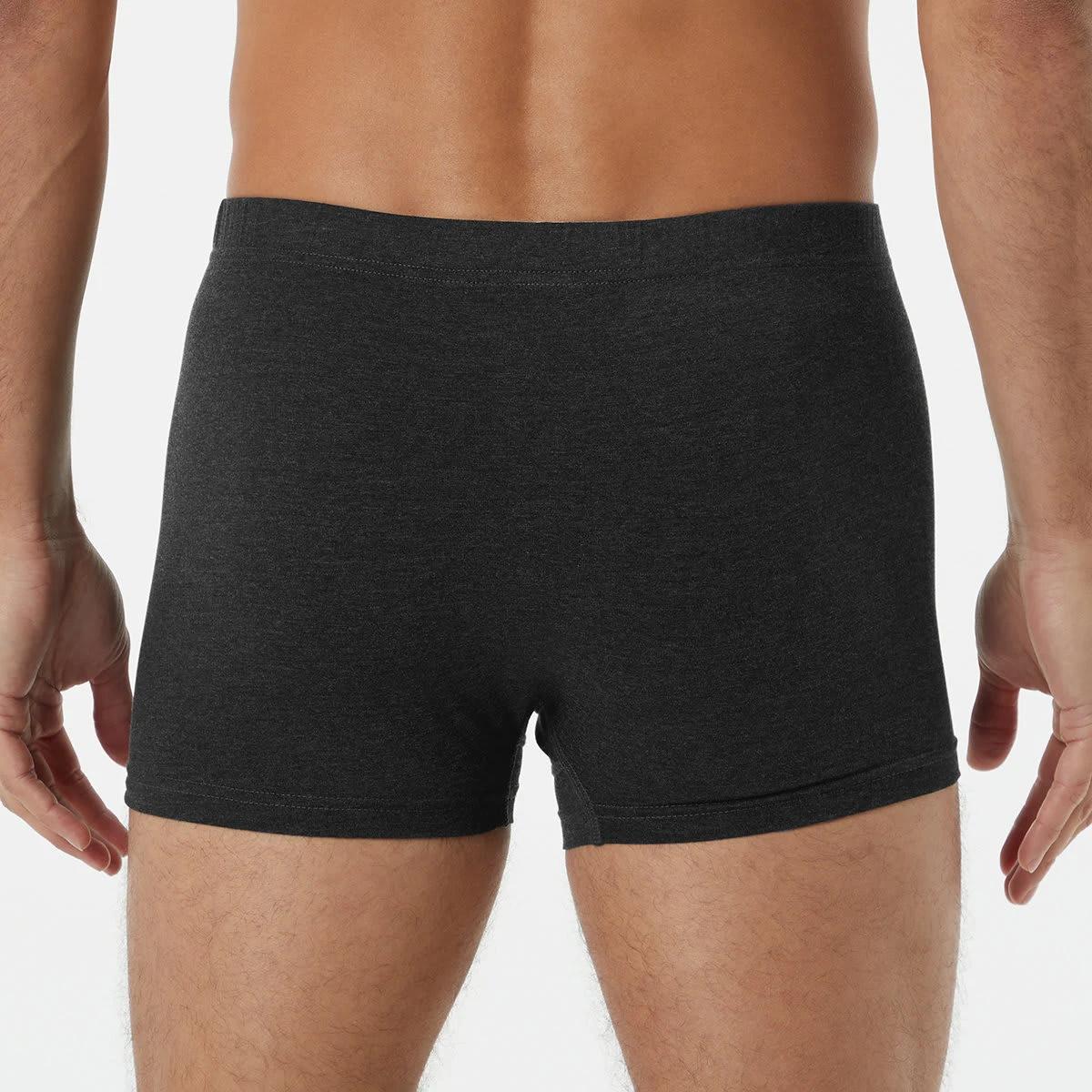 4 5 Pack Tunnel Waistband Trunks CHARCOAL MARLE, 4 of 7