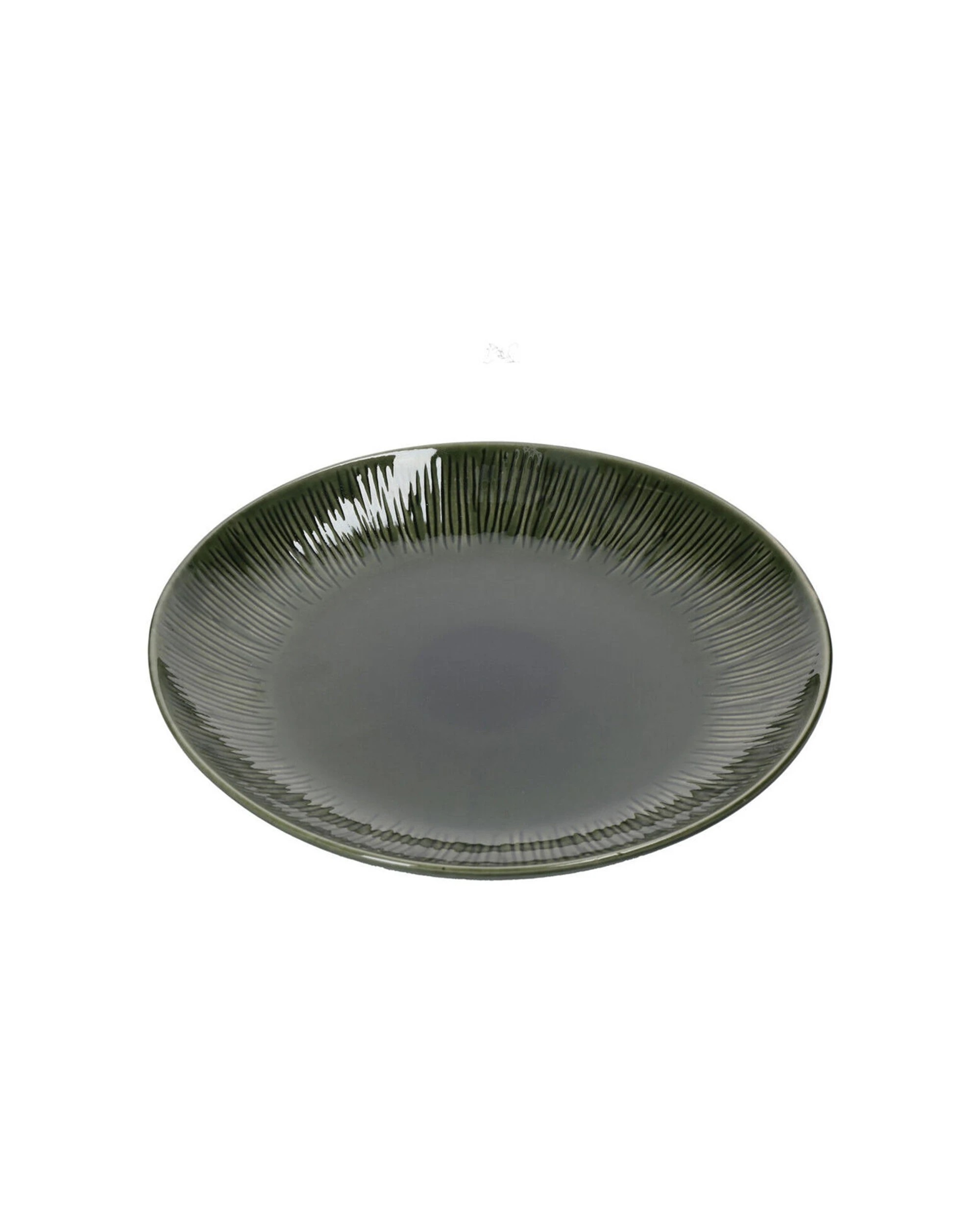 4 Mikasa 4pc Stoneware Dinner Plate Set 27cm - Green, 4 of 7