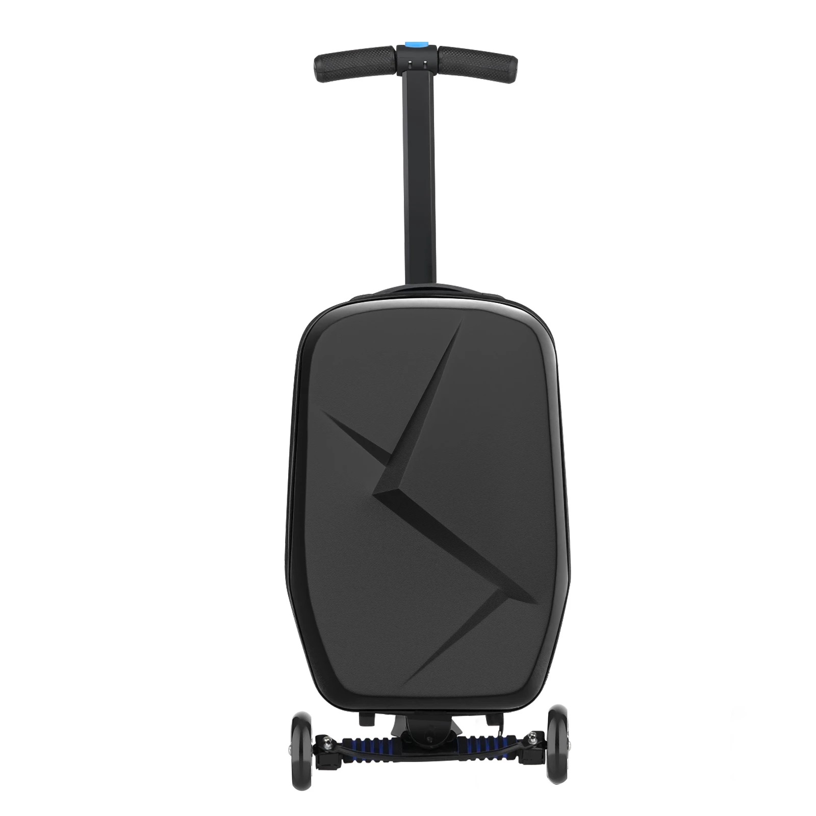 6 Advwin Foldable Scooter Suitcase LED Wheels Ride-on LuggageCarry-on Luggage & Travel Scooter Ride-on Suitcase, 6 of 9