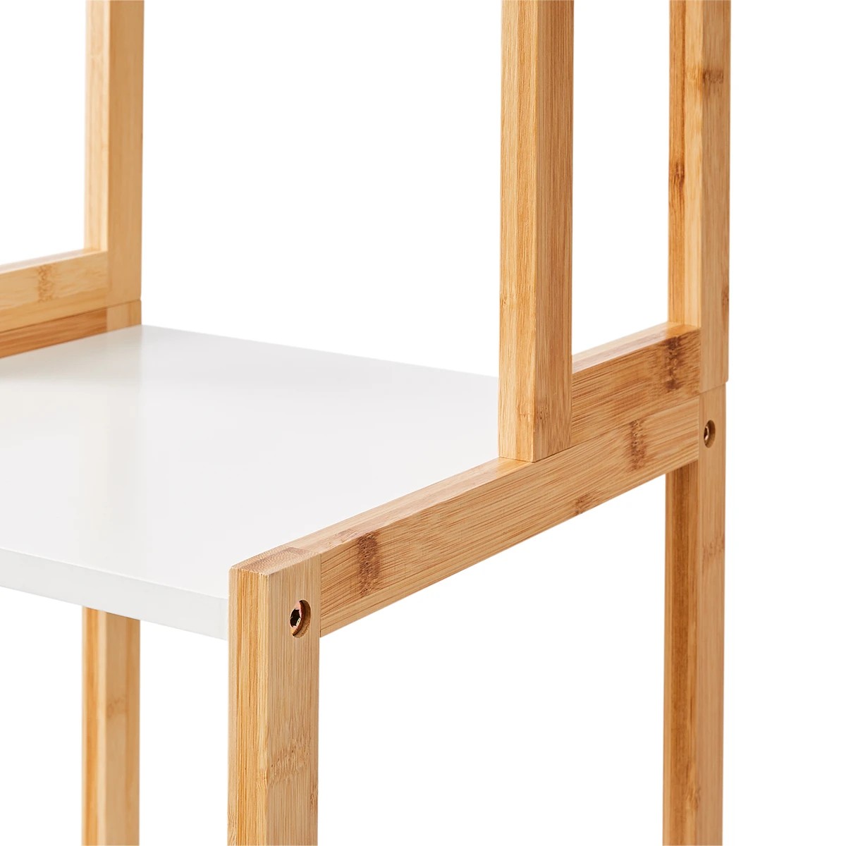11 Bamboo and White 7 Tier Shelf, 11 of 11