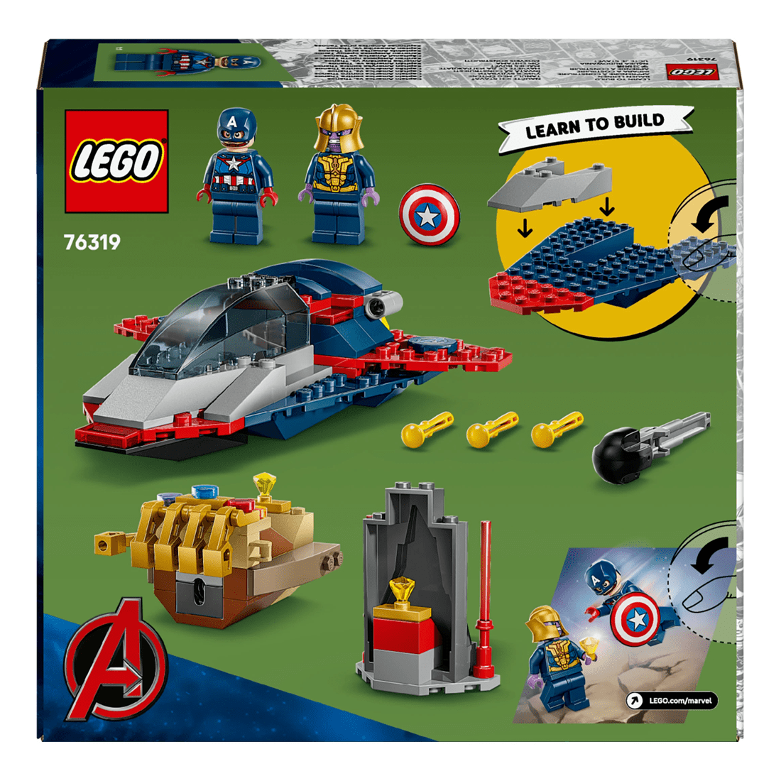 10 LEGO Marvel Super Heroes Captain America vs. Thanos 76319, 10 of 10