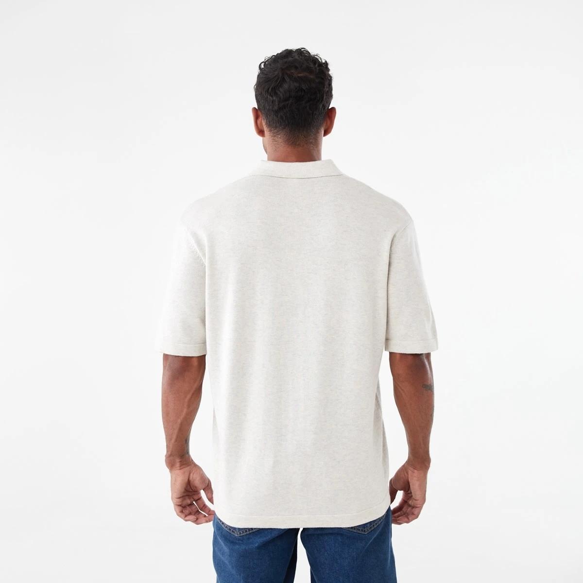 3 Short Sleeve Knit Shirt Bge Ntrl, 3 of 6