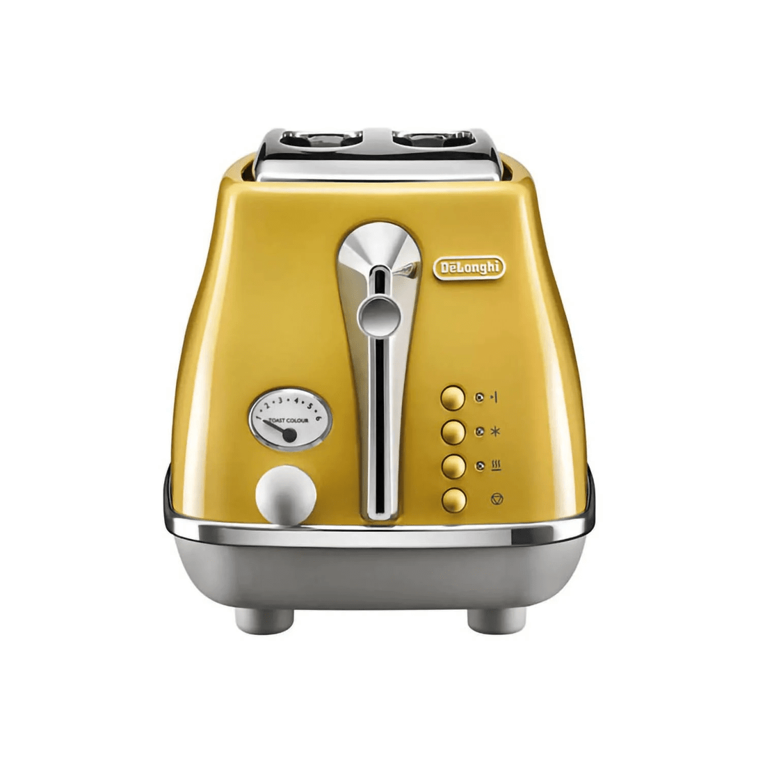 1 Delonghi Icona Capitals 2 Slice Toaster - New York Yellow, 1 of 3